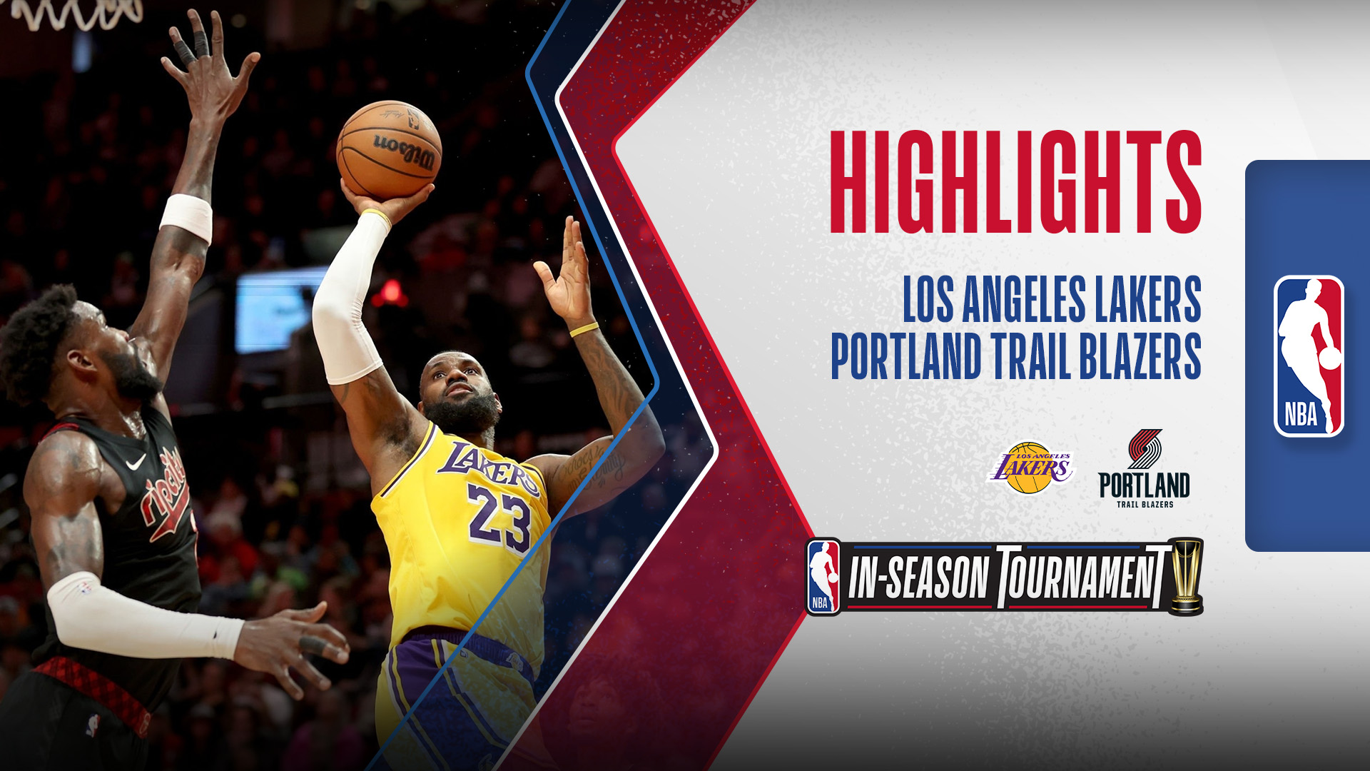 Los Angeles Lakers Portland Trail Blazers Highlights Fpt Play