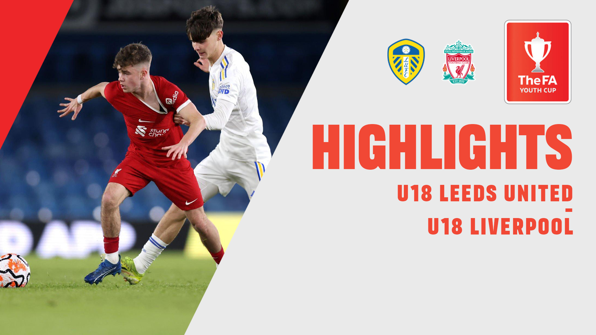 U18 Leeds United U18 Liverpool Highlights FPT Play