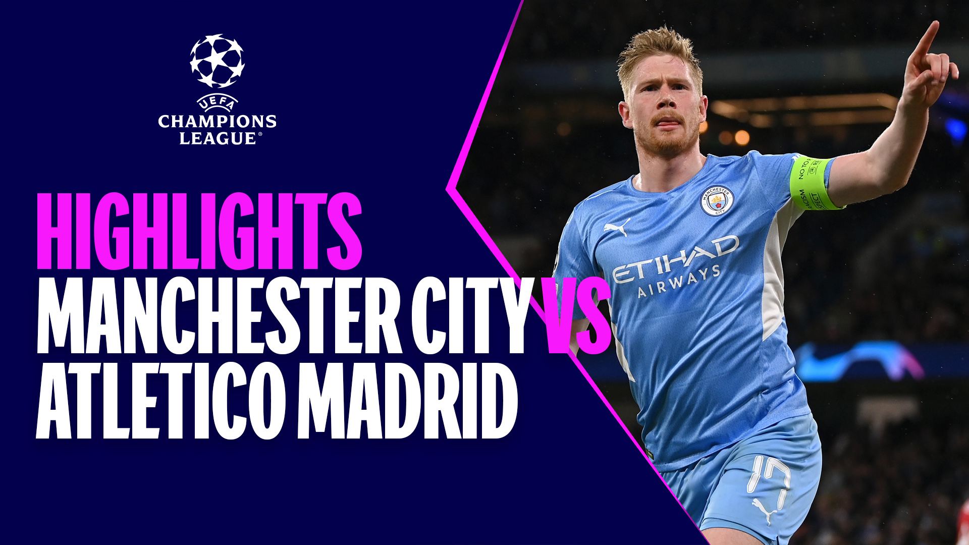 Manchester City Atletico Madrid De Bruyne lập công FPT Play
