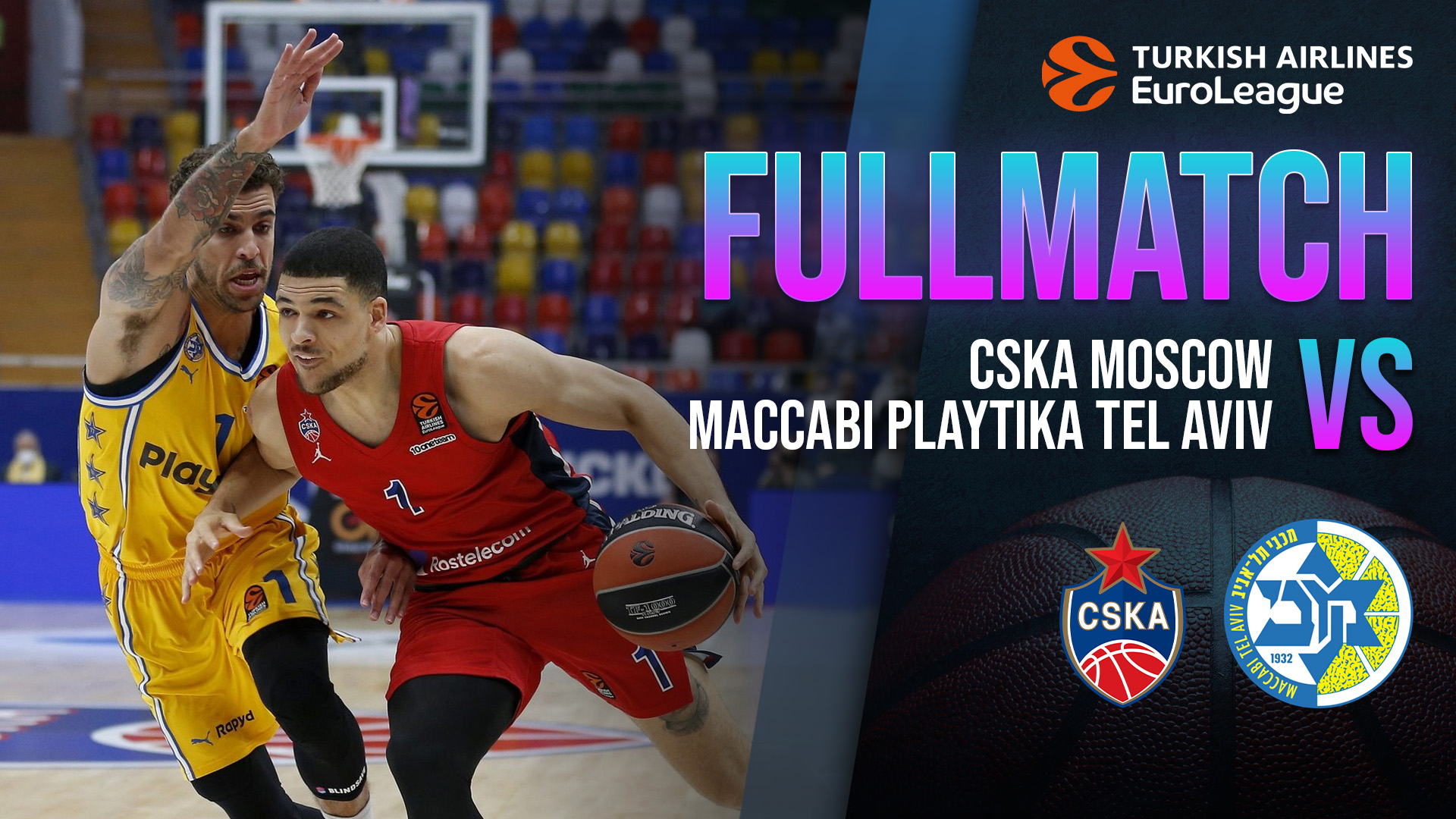 CSKA Moscow - Maccabi Playtika Tel Aviv | Full Match | FPT Play