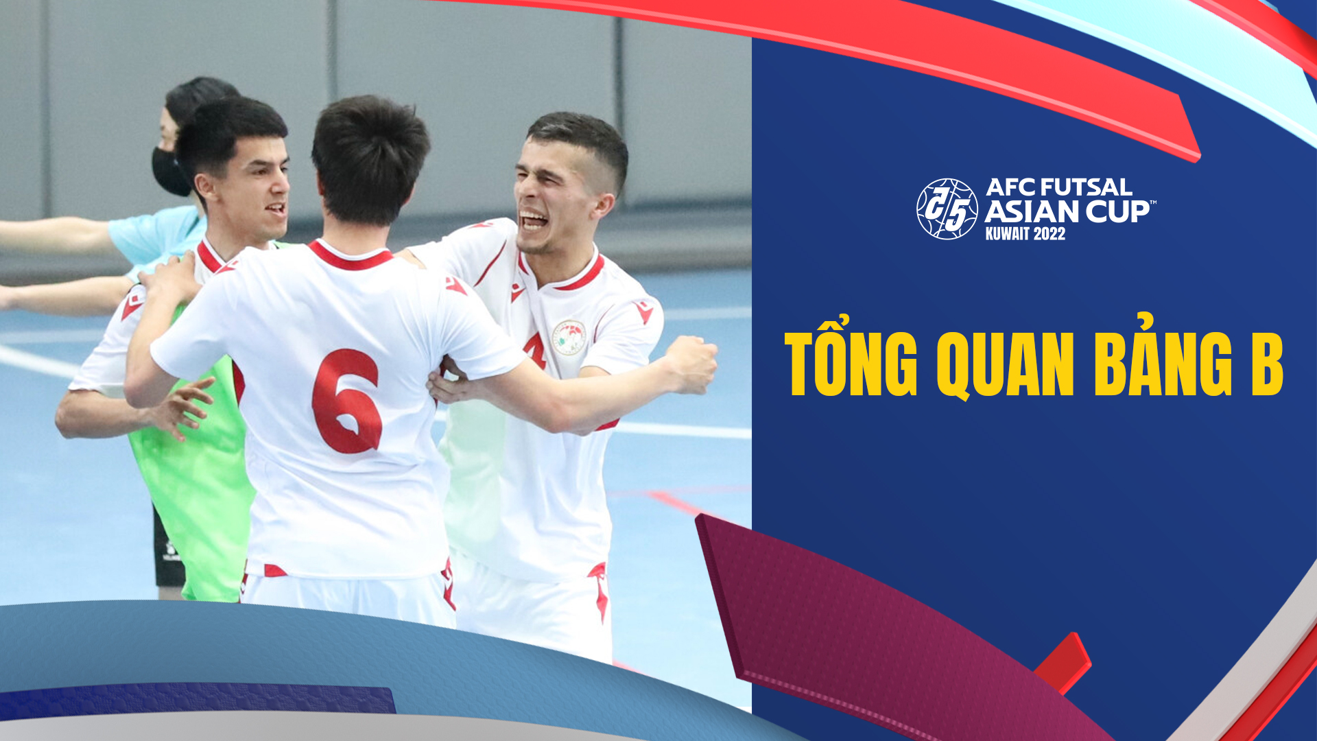 Tổng Quan Bảng B AFC Futsal Asian Cup | FPT Play