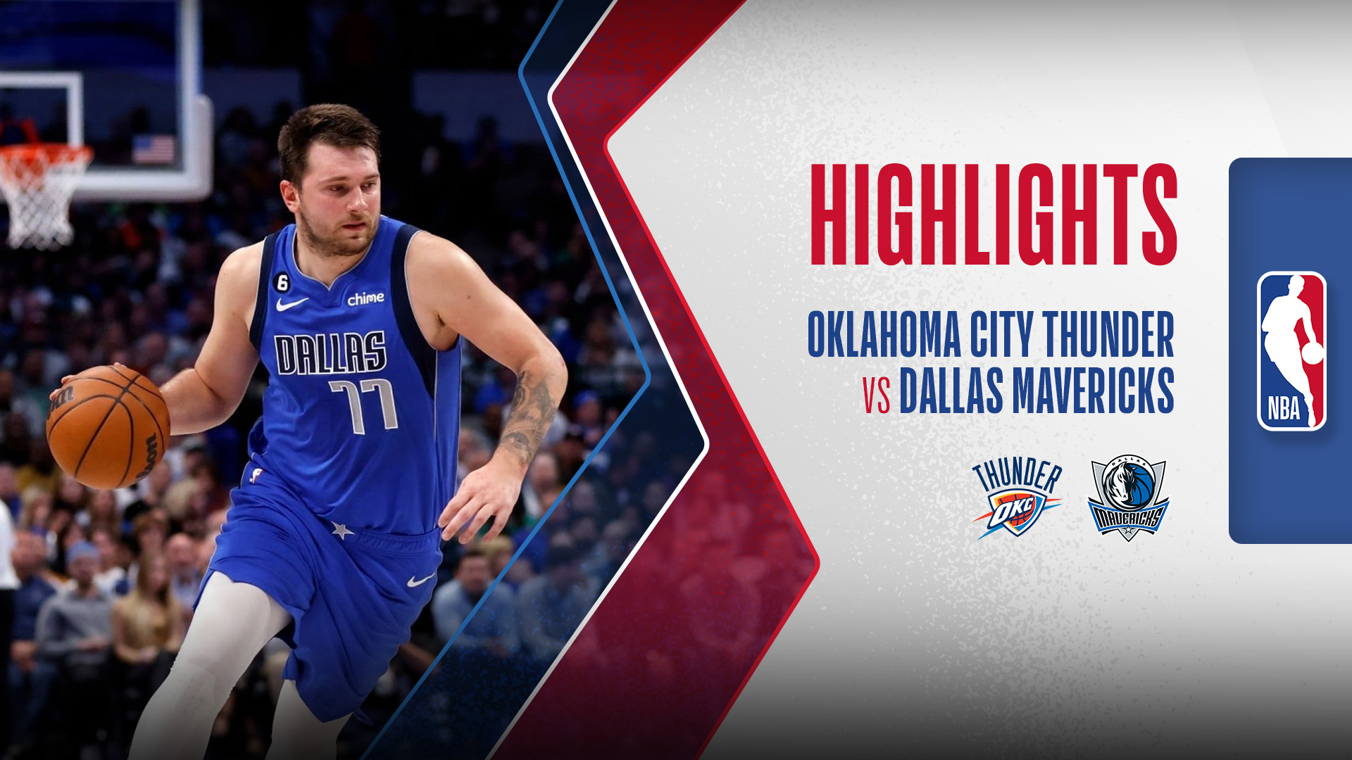 Oklahoma City Thunder - Dallas Mavericks Highlights | FPT Play