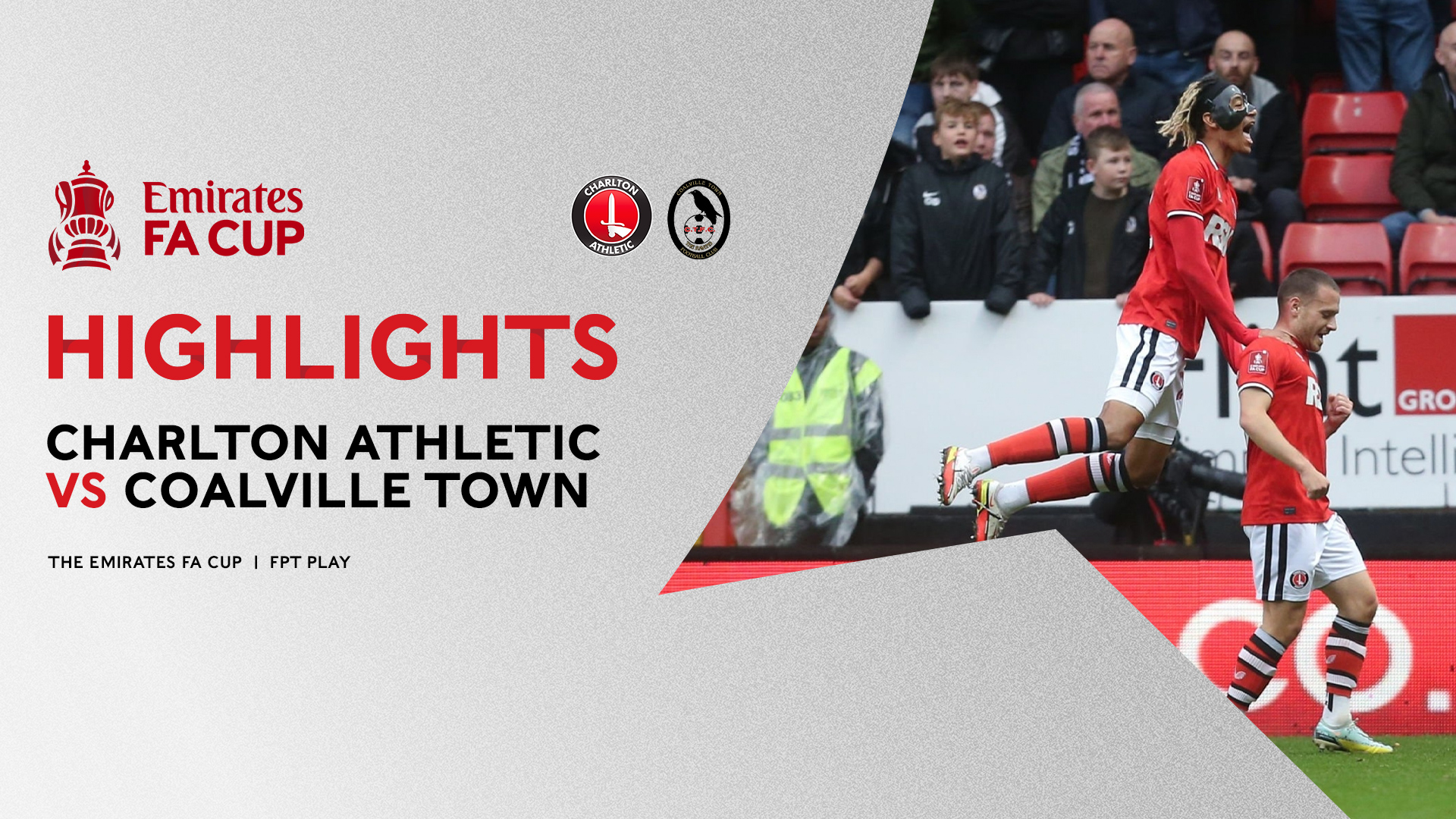 Charlton Athletic Coalville Town Highlights FPT Play