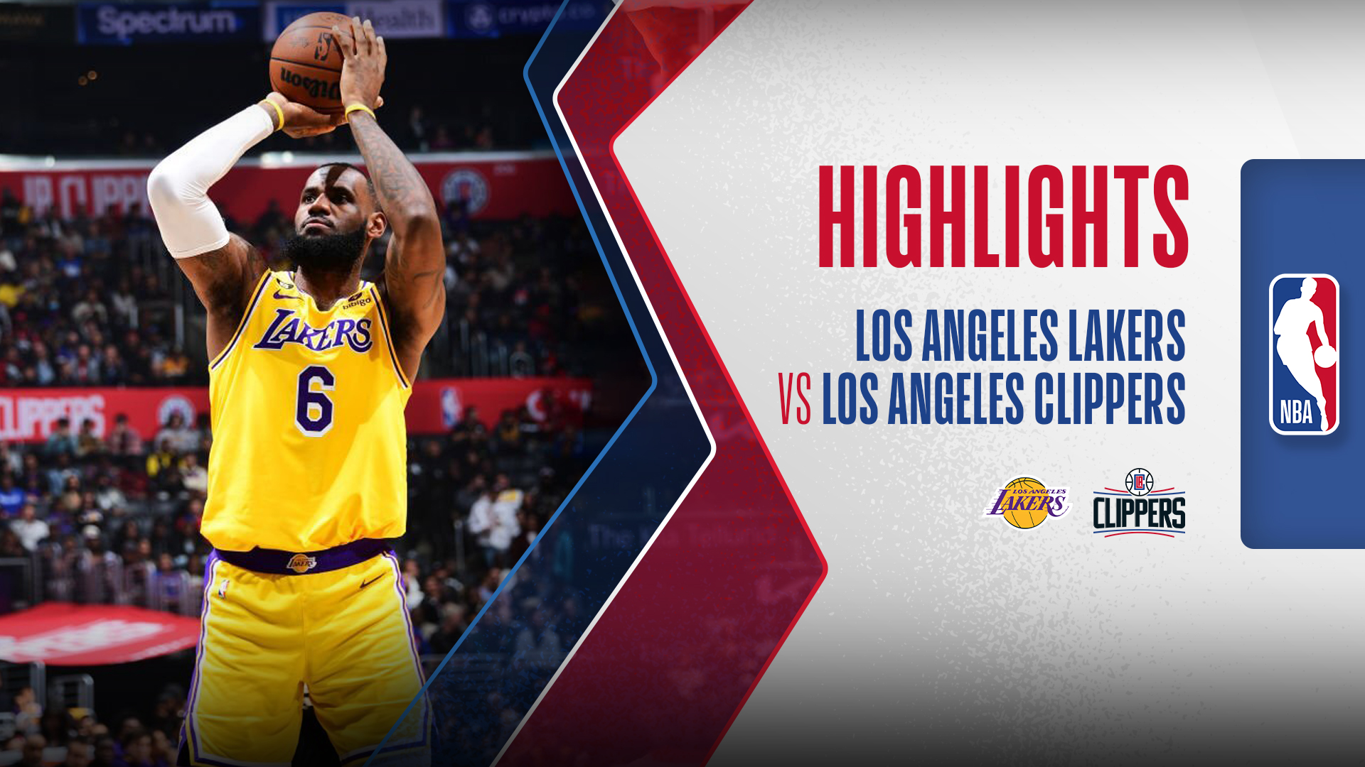 Los Angeles Lakers - Los Angeles Clippers Highlights | FPT Play