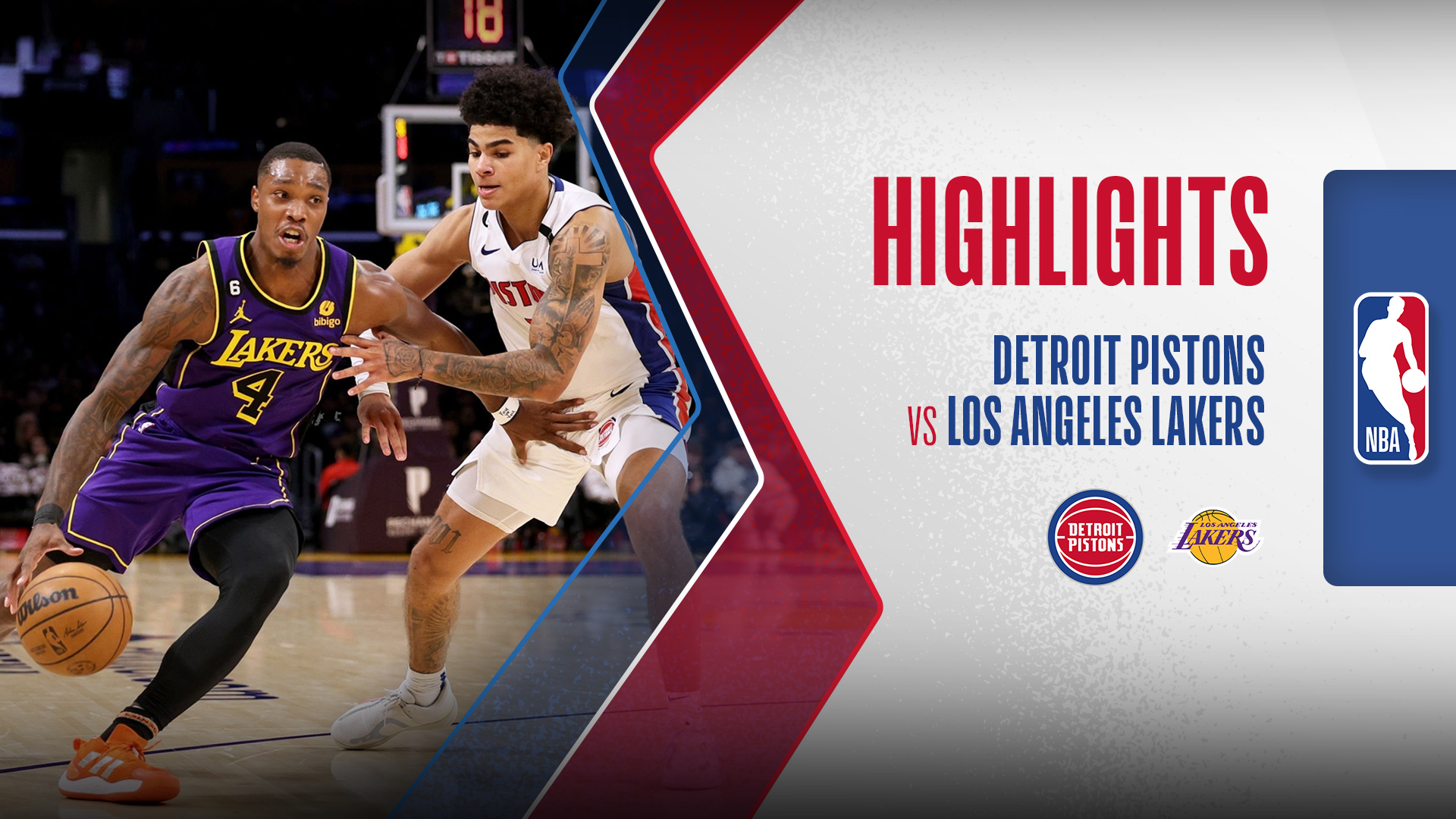 Detroit Pistons Los Angeles Lakers Highlights FPT Play