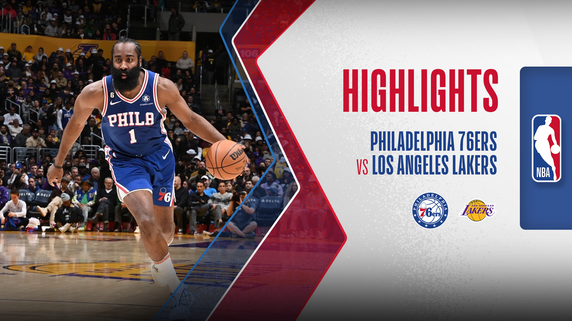 Philadelphia 76ers - Los Angeles Lakers Highlights | FPT Play