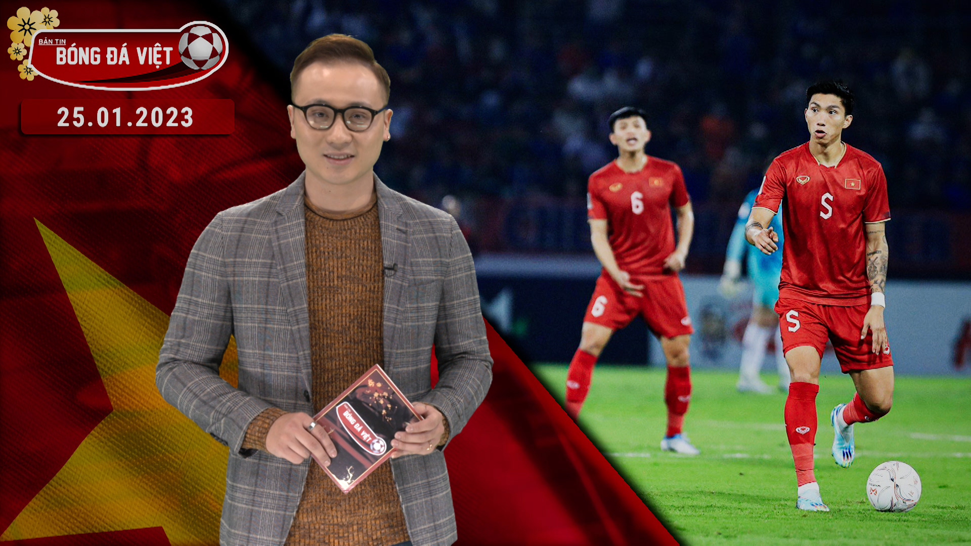 Bản tin Bóng đá Việt 25/01/2023 FPT Play