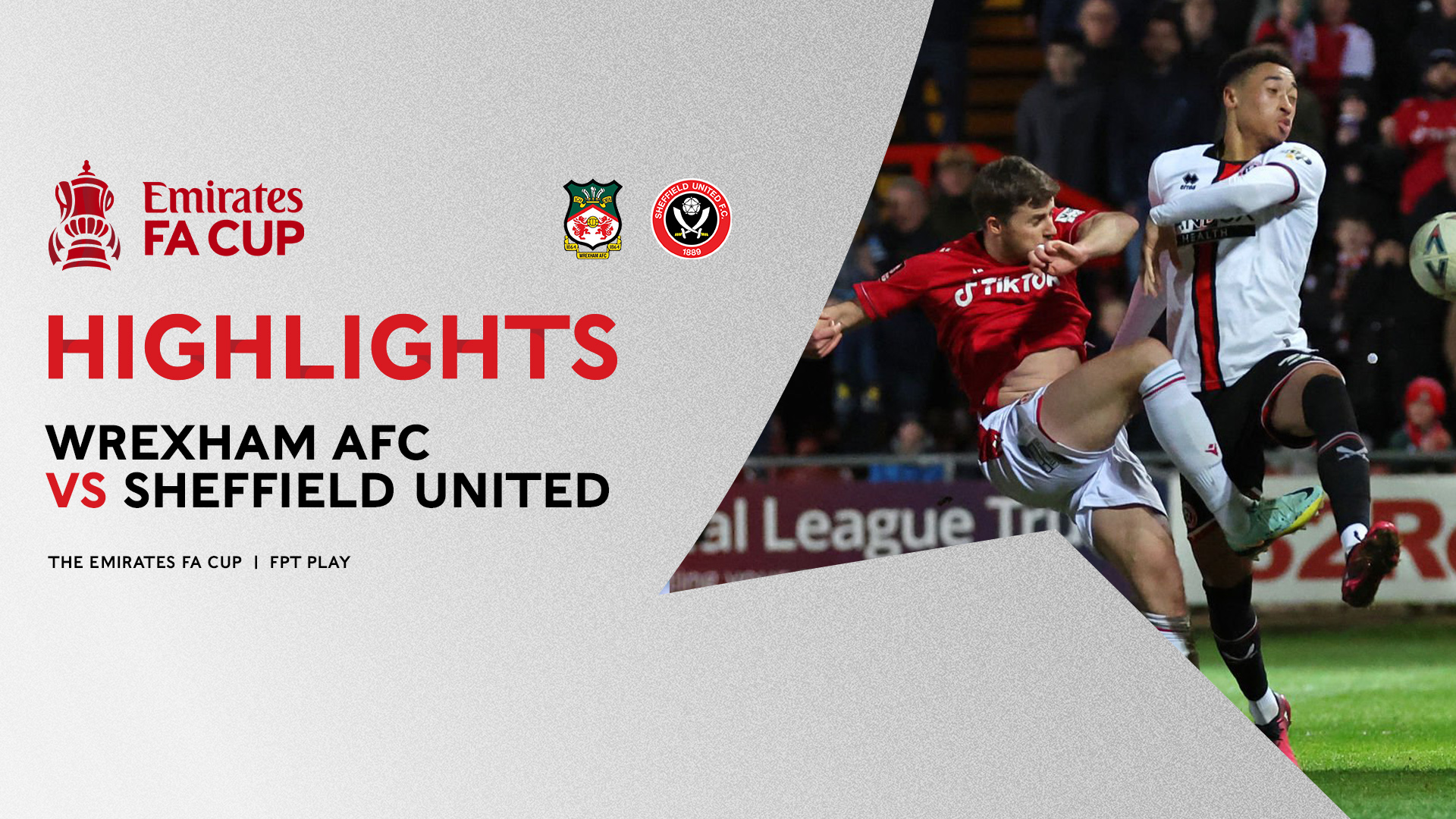 Wrexham AFC Sheffield United Highlights FPT Play
