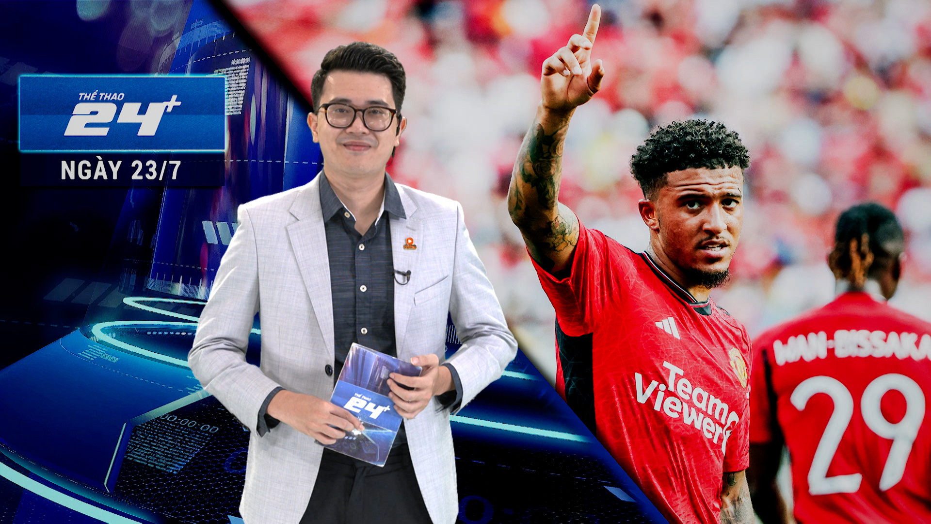 Bản tin Thể thao 24+ ngày 23/7 FPT Play