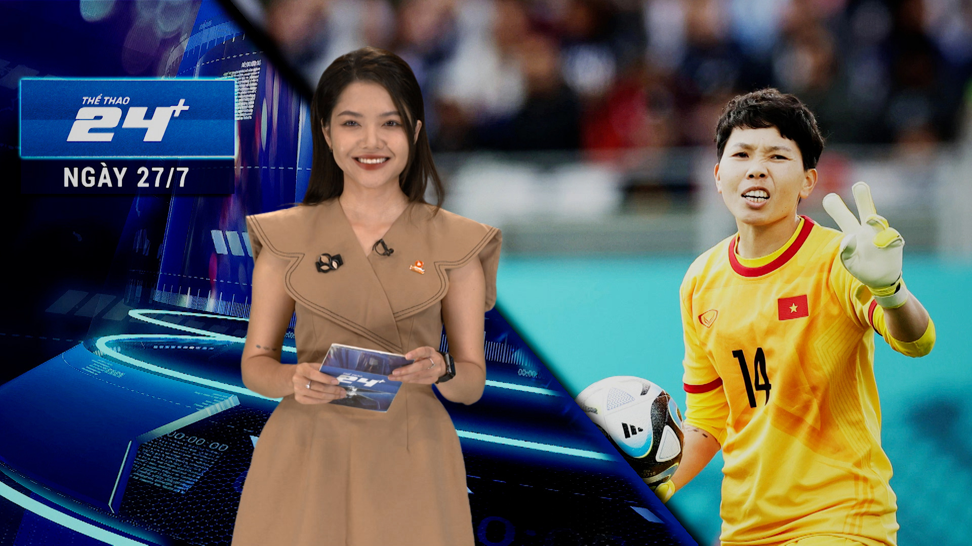 Bản tin Thể thao 24+ ngày 27/7 FPT Play