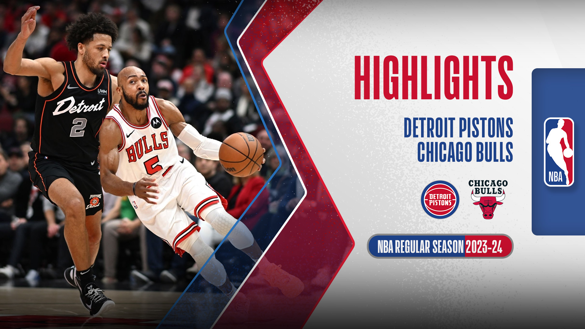 Detroit Pistons - Chicago Bulls Highlights | FPT Play