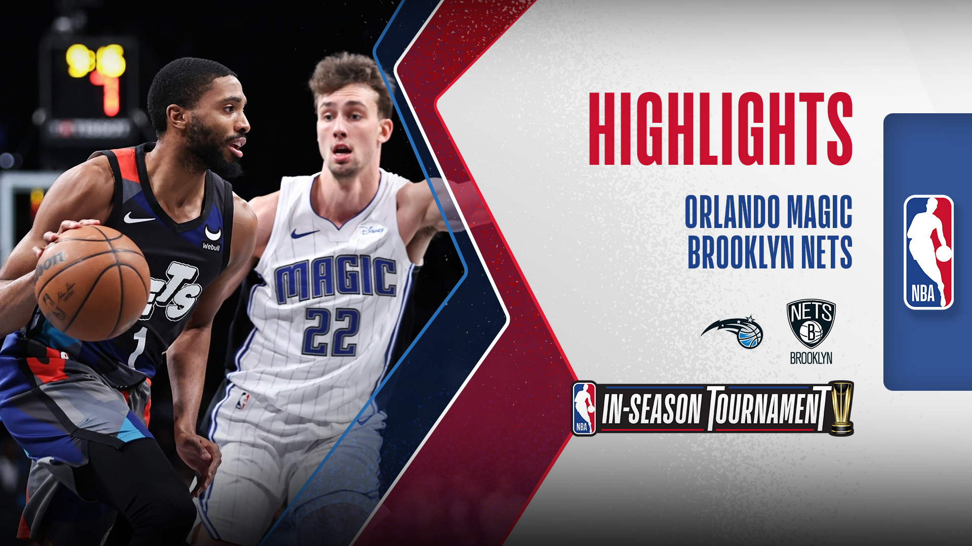 Orlando Magic - Brooklyn Nets Highlights | FPT Play