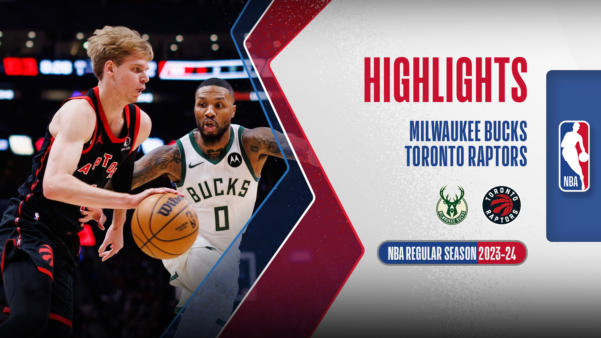 Milwaukee Bucks - Toronto Raptors Highlights | FPT Play