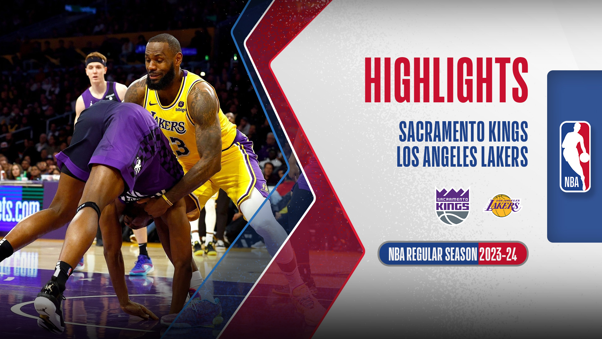 Sacramento Kings - Los Angeles Lakers Highlights | FPT Play