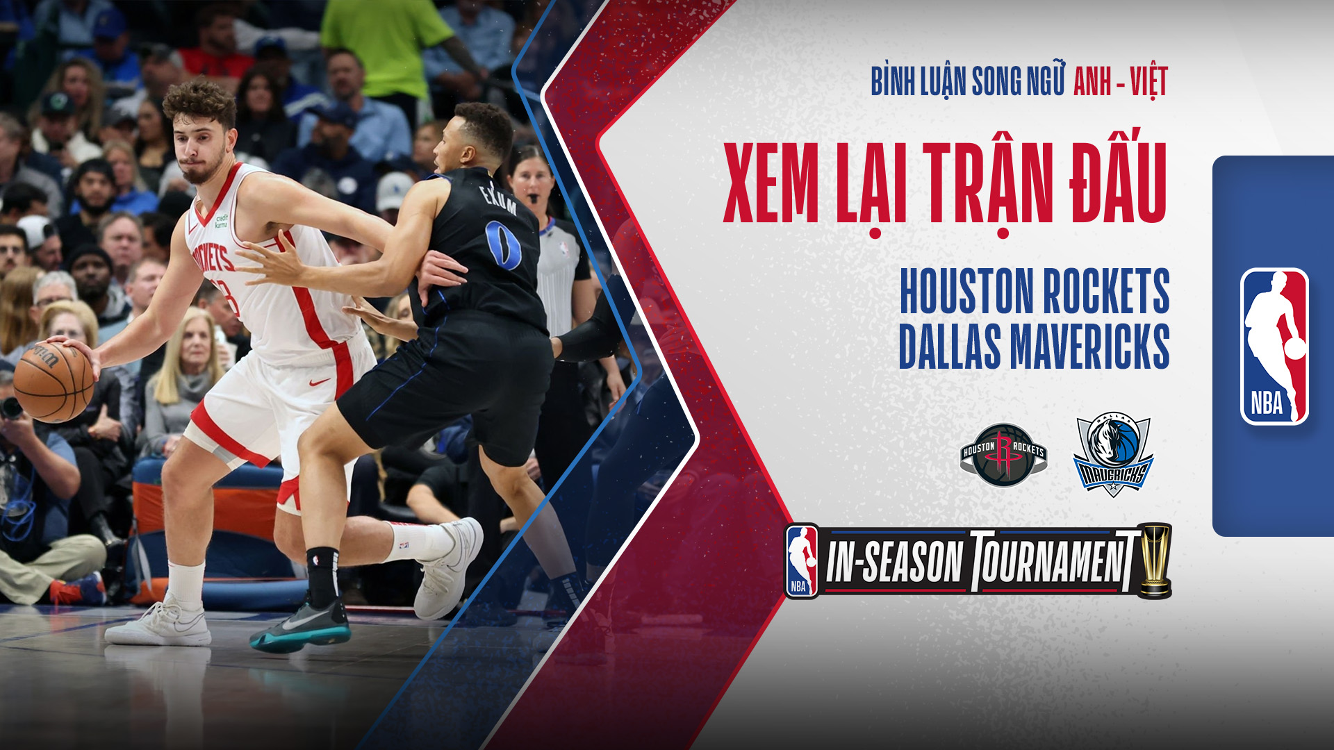 Houston Rockets Dallas Mavericks 29/11 FPT Play