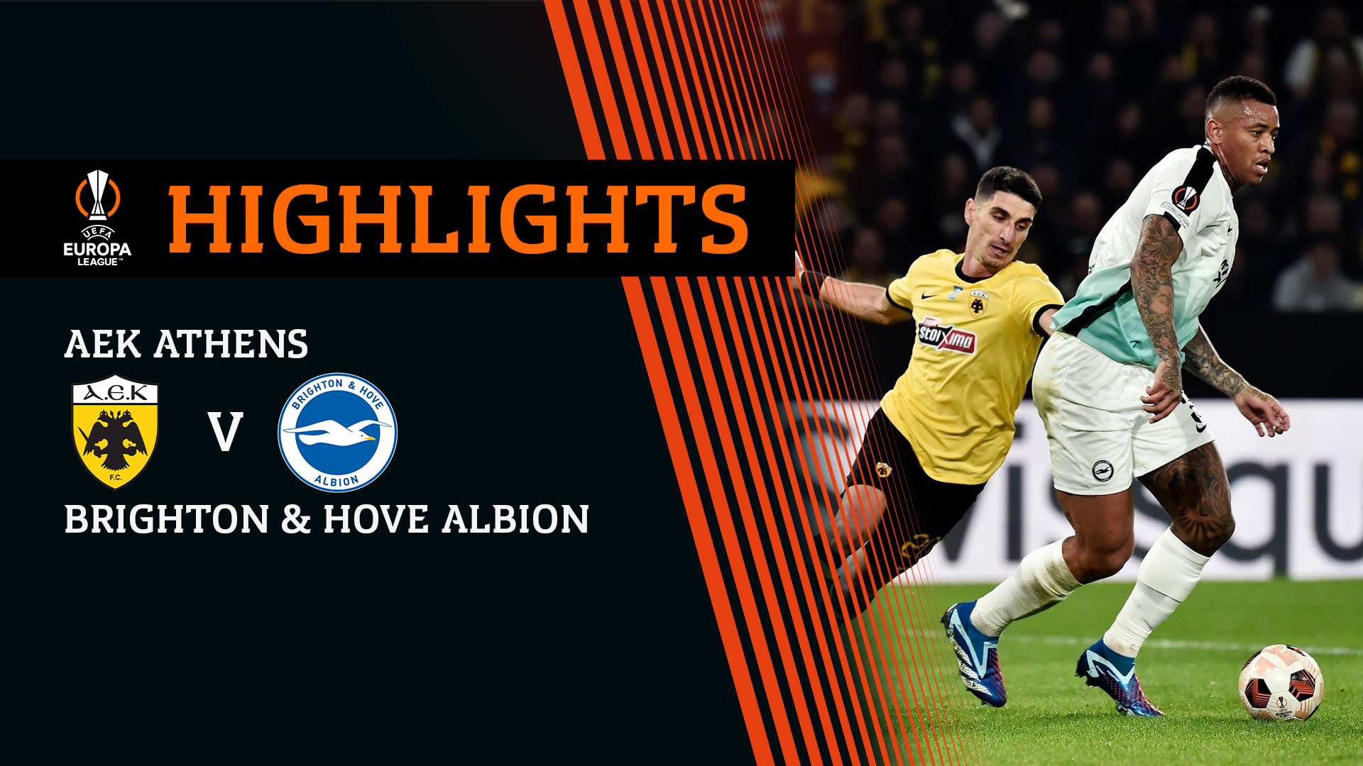 AEK Athens Brighton & Hove Albion Highlights FPT Play