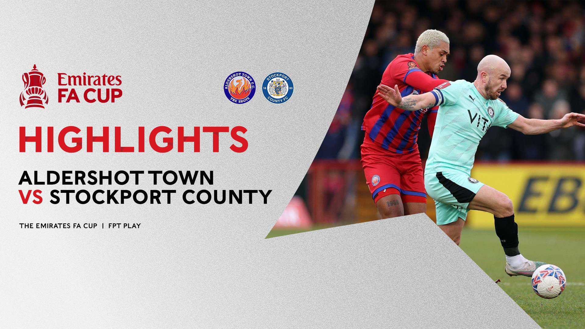Aldershot Town Stockport County Highlights FPT Play