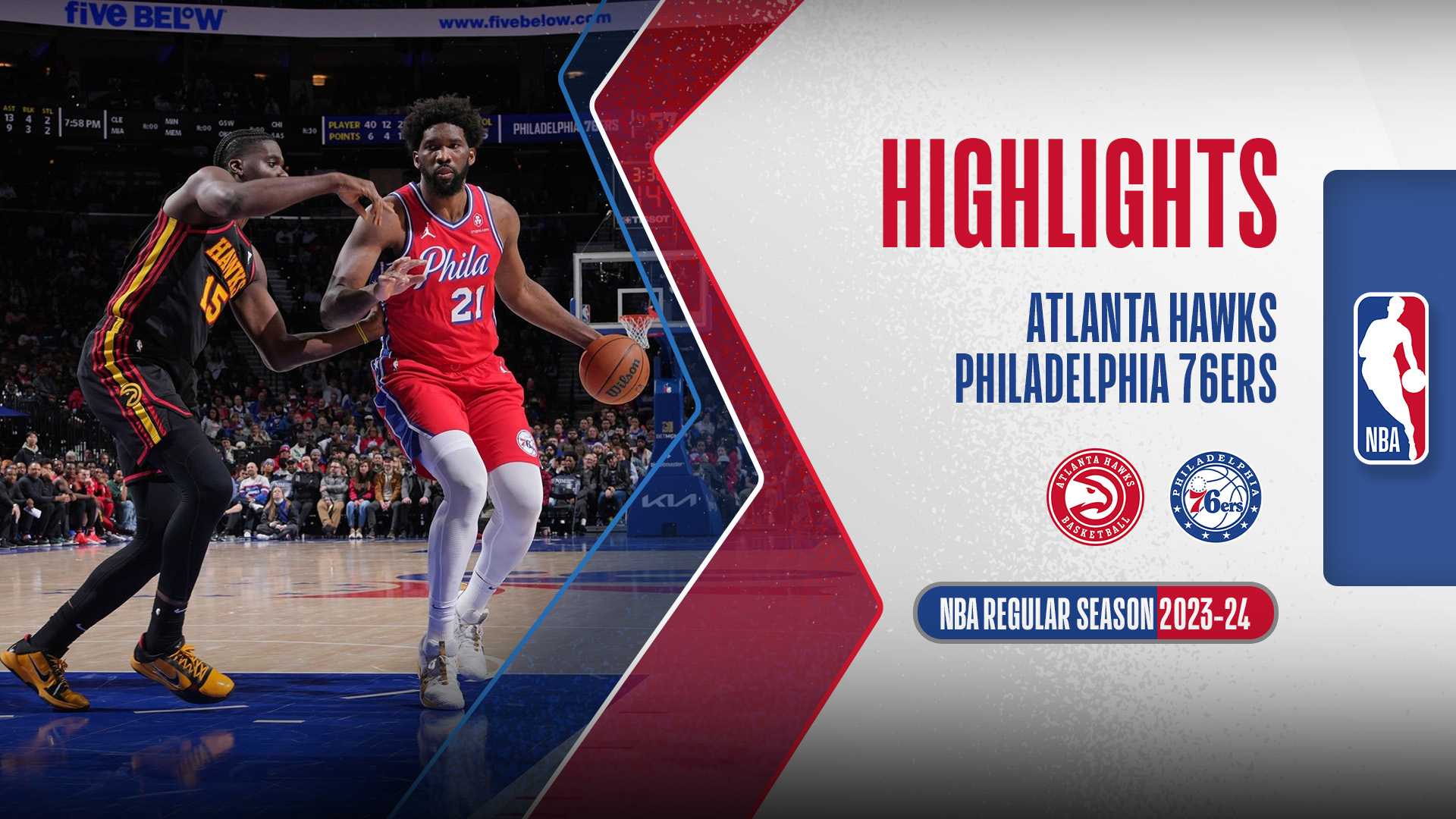 Atlanta Hawks - Philadelphia 76ers Highlights 9/12 | FPT Play