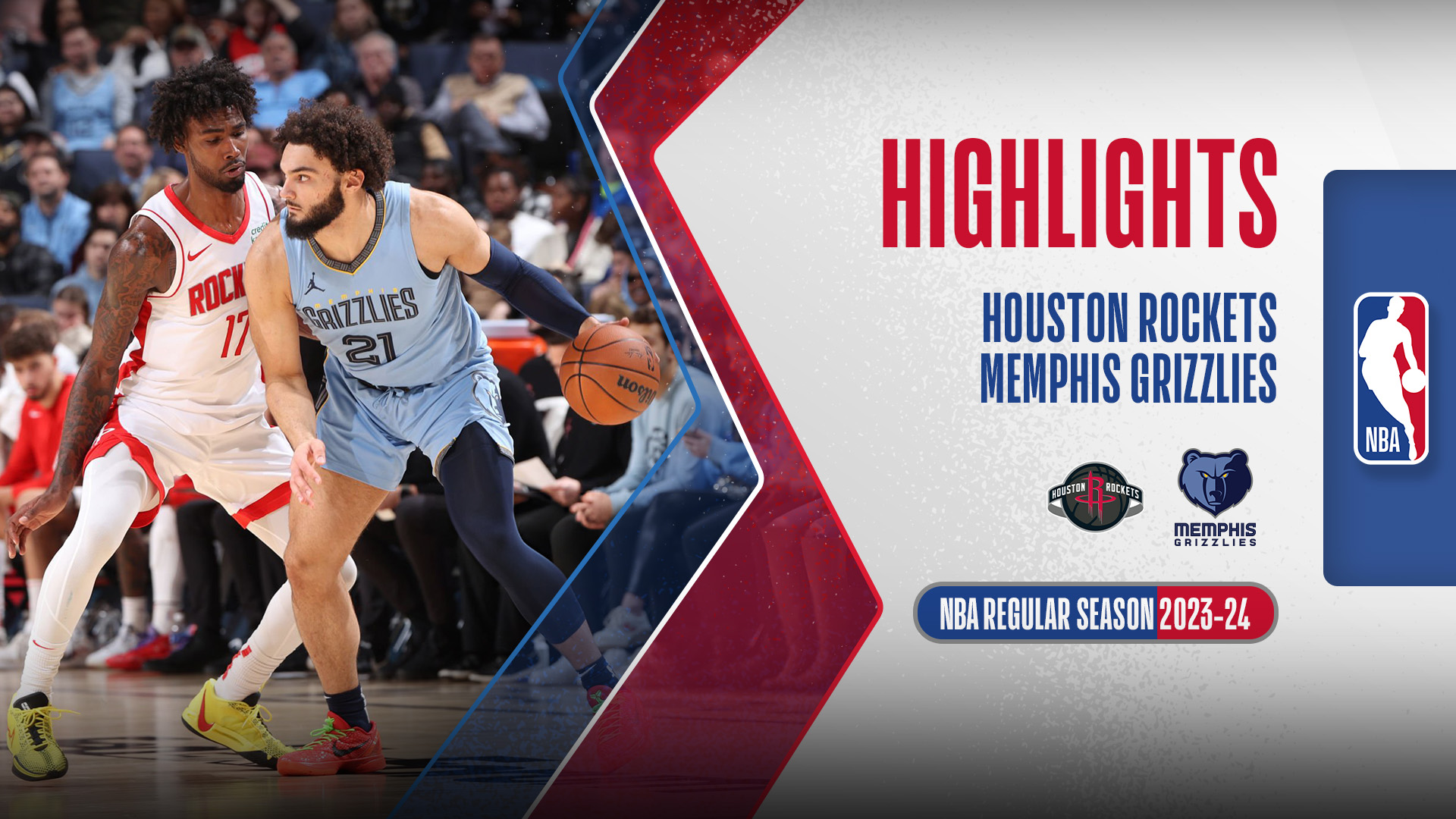 Houston Rockets - Memphis Grizzlies Highlights 16/12 | FPT Play