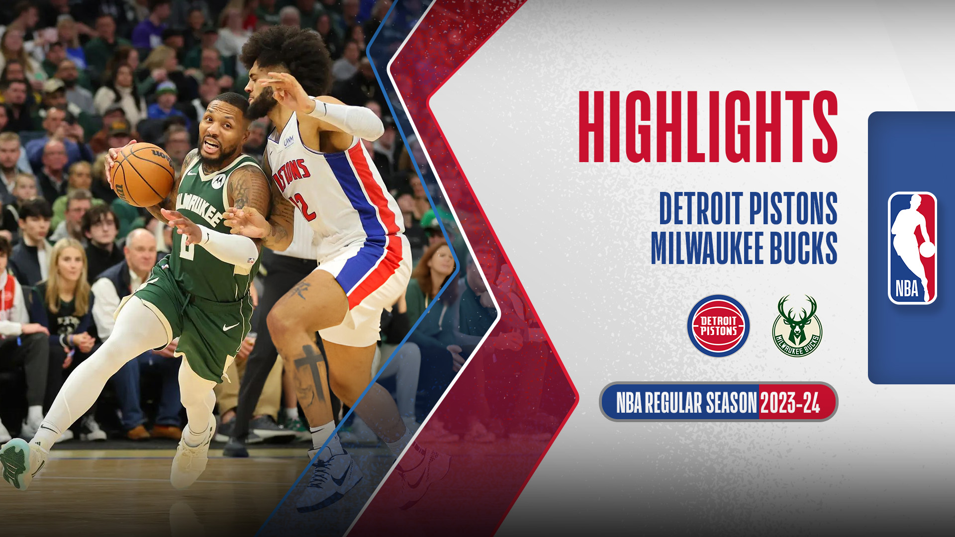 Detroit Pistons Milwaukee Bucks Highlights 17/12 FPT Play