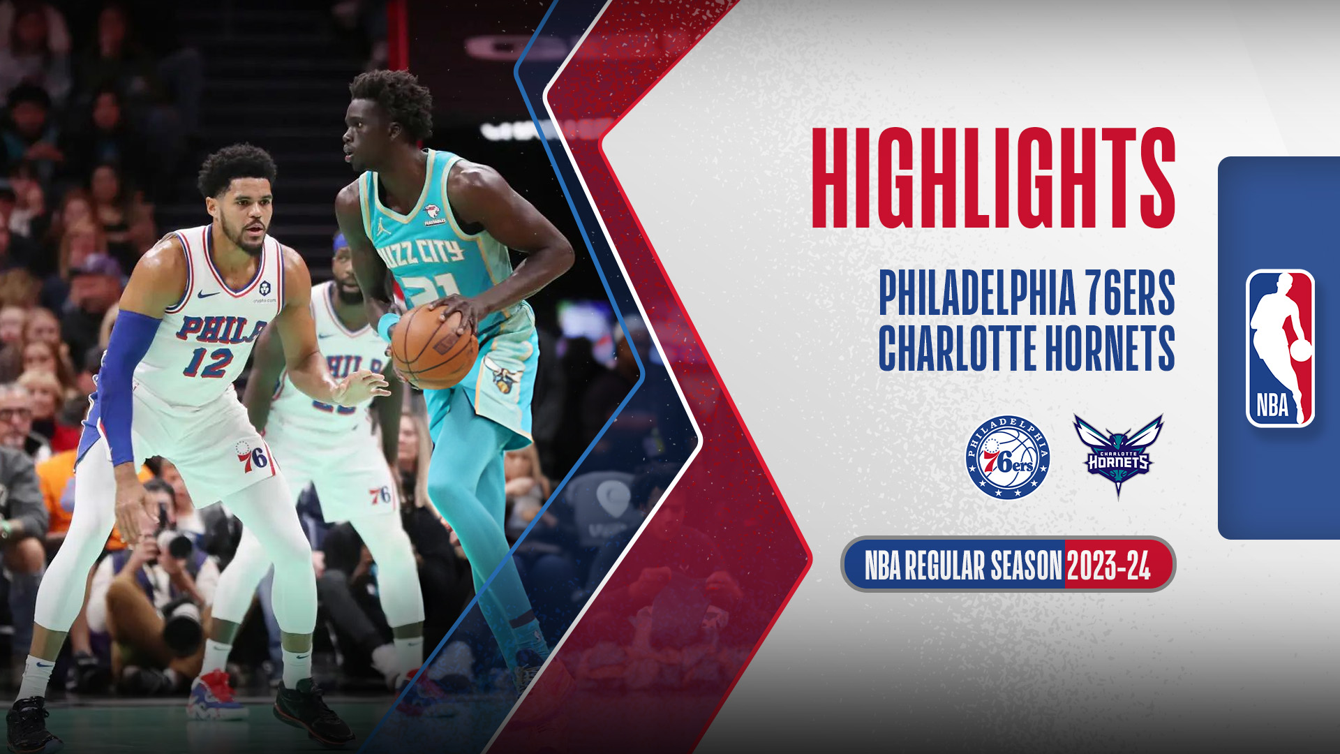 Philadelphia 76ers - Charlotte Hornets Highlights 17/12 | FPT Play