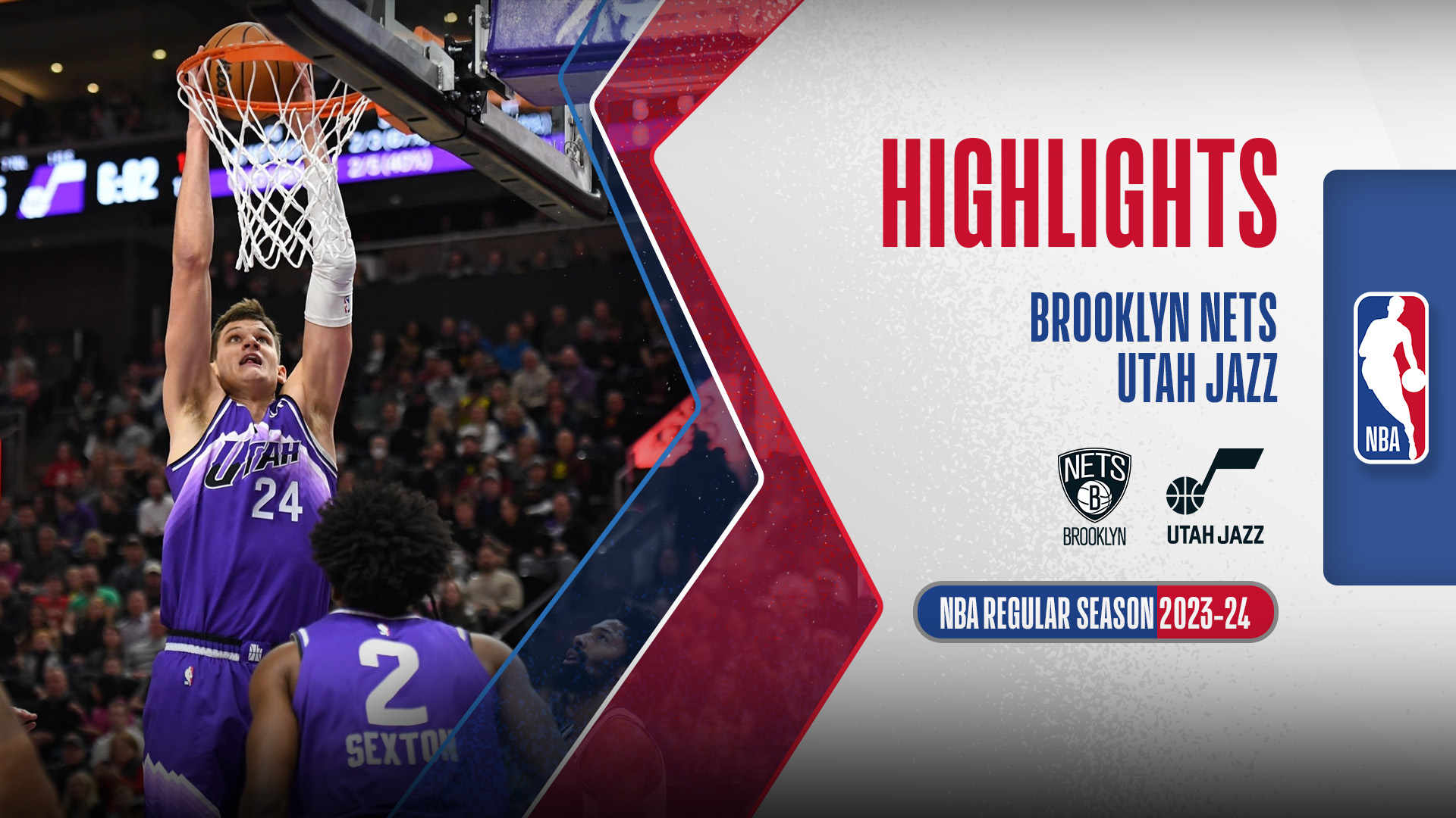 Brooklyn Nets Utah Jazz Highlights 19/12 FPT Play