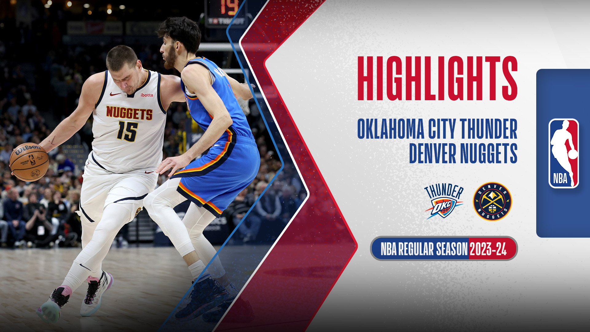 Oklahoma City Thunder - Denver Nuggets Highlights 30/12 | FPT Play