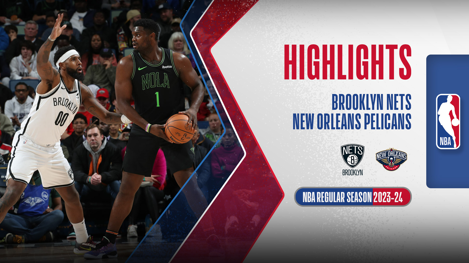 Brooklyn Nets New Orleans Pelicans Highlights 3/1 FPT Play