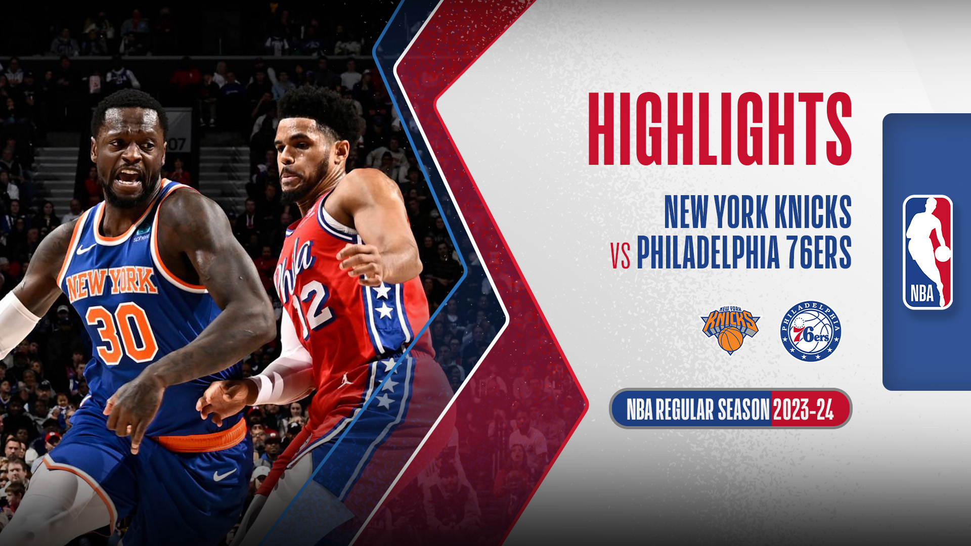 New York Knicks - Philadelphia 76ers Highlights 6/1 | FPT Play