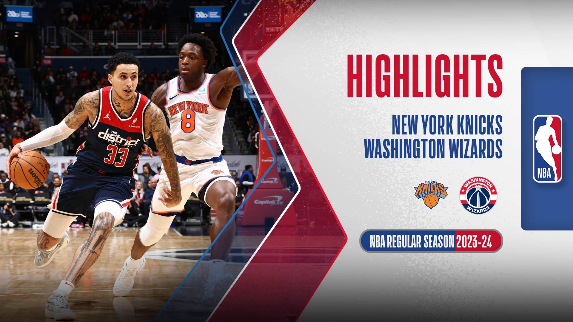 New York Knicks - Washington Wizards Highlights 7/1 | FPT Play