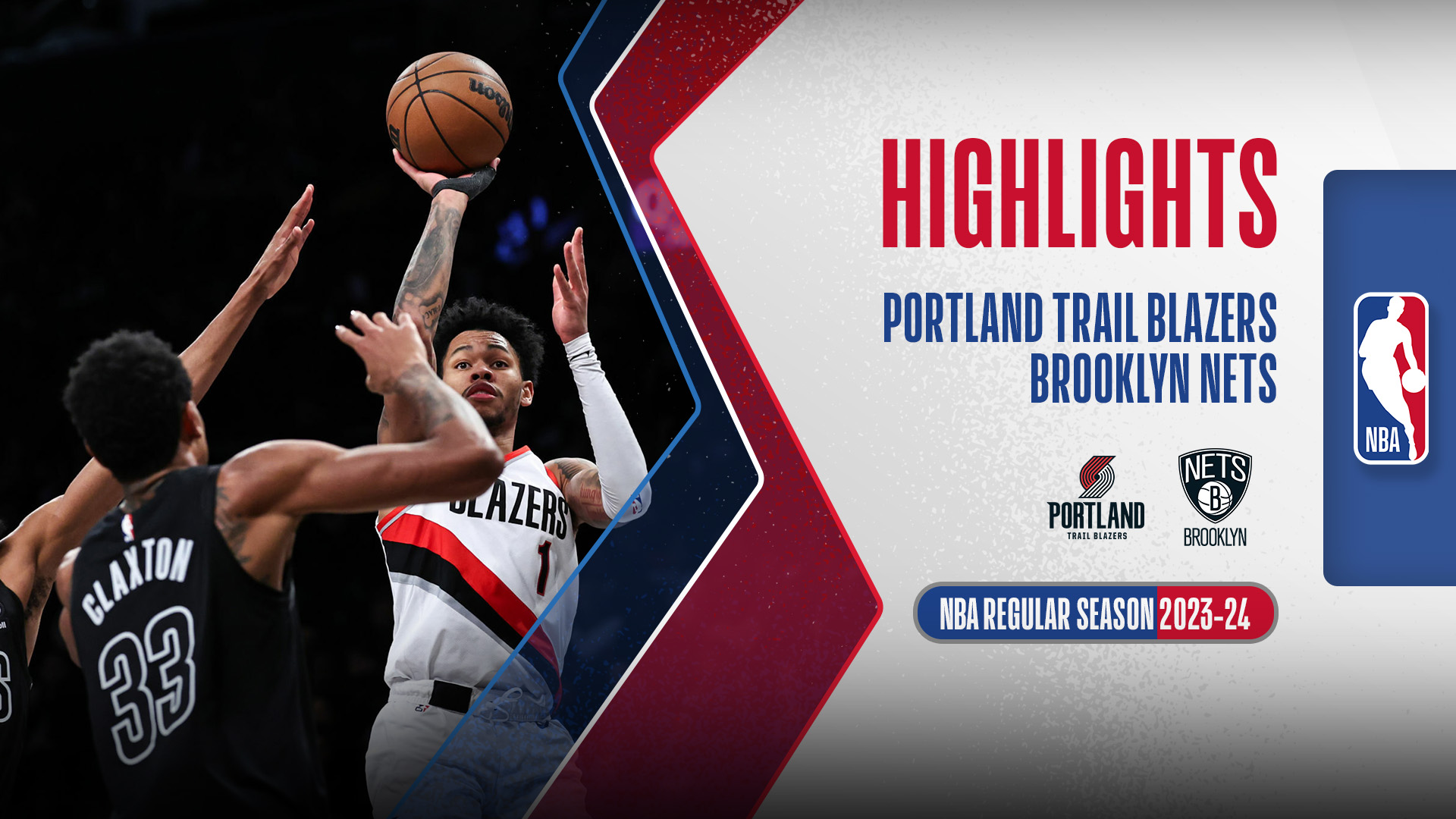 Portland Trail Blazers Brooklyn Nets Highlights 8/1 FPT Play