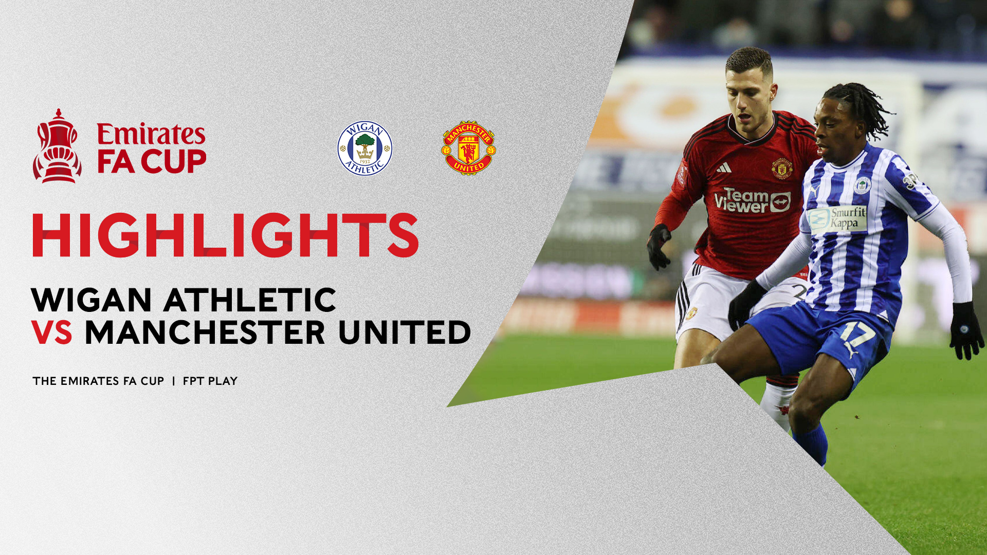 Wigan Athletic - Manchester United Highlights | FPT Play