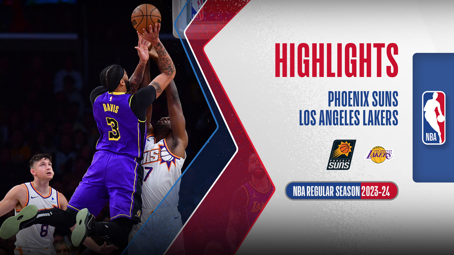 Phoenix Suns - Los Angeles Lakers Highlights 12/1 | FPT Play