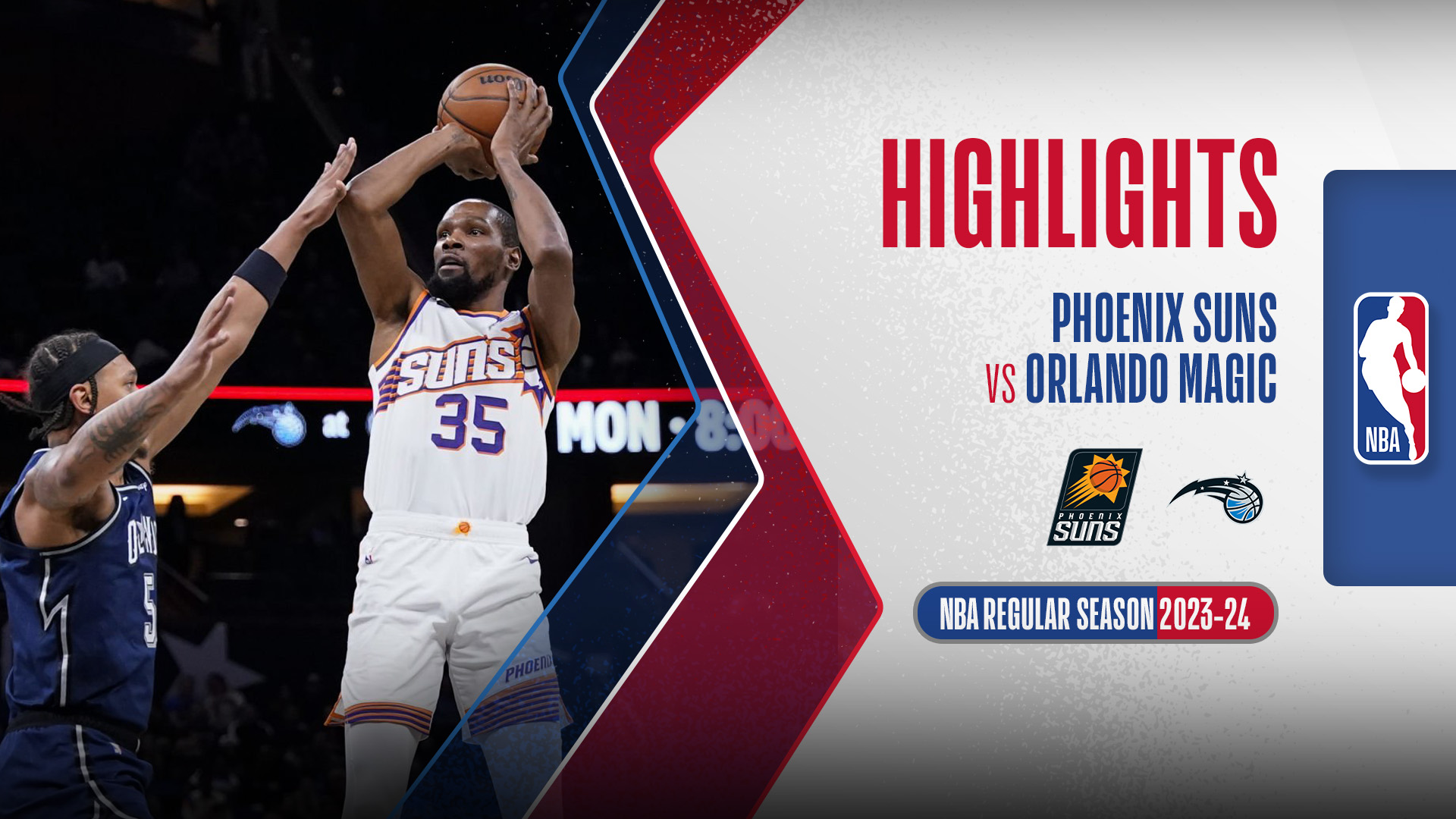 Phoenix Suns - Orlando Magic Highlights 29/1 | FPT Play