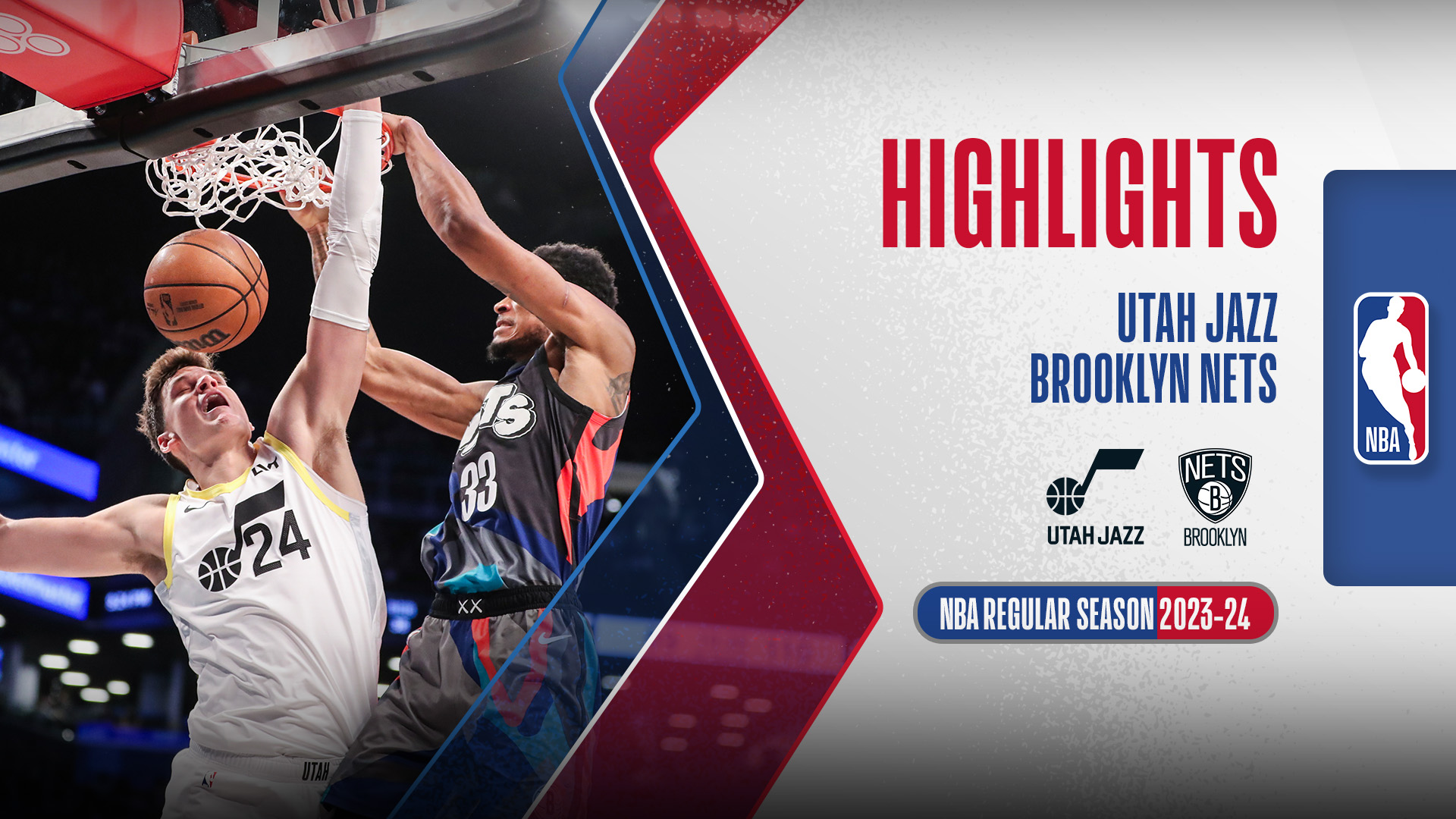 Utah Jazz Brooklyn Nets Highlights 30/1 FPT Play