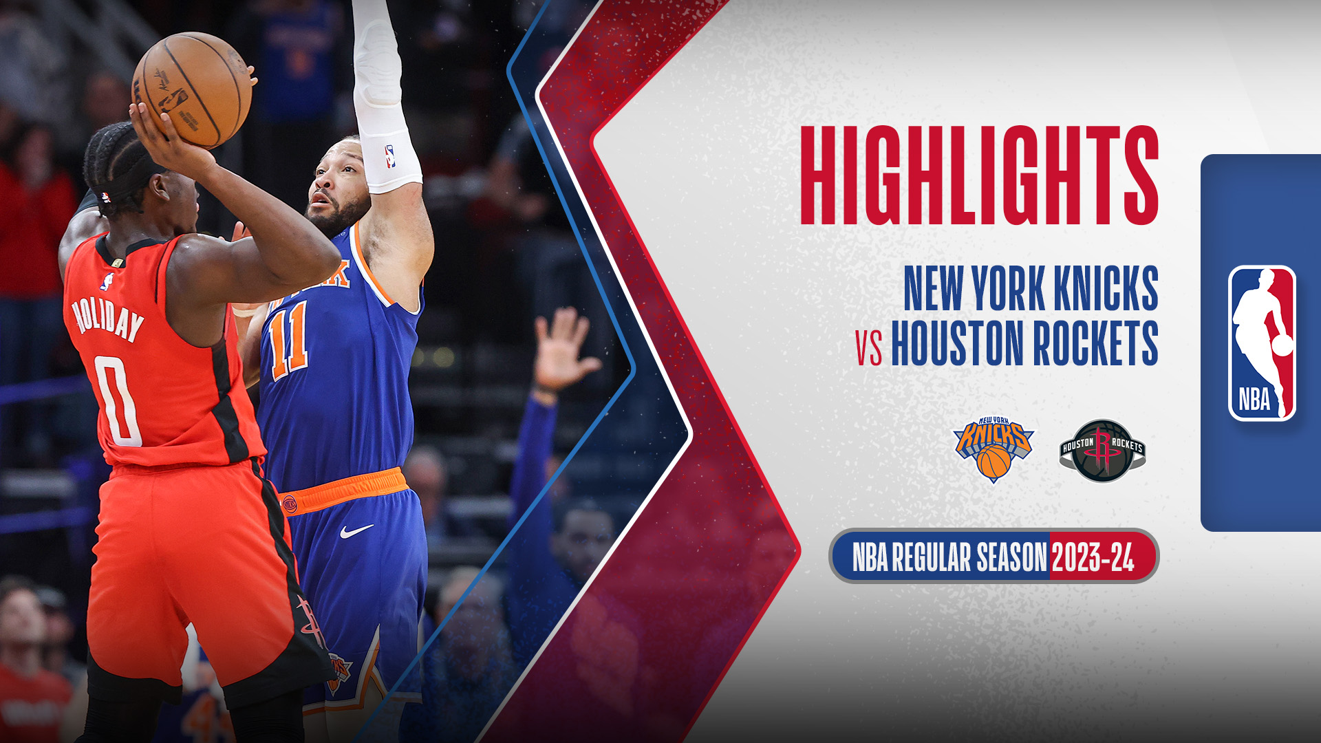 New York Knicks Houston Rockets Highlights 13/2 FPT Play