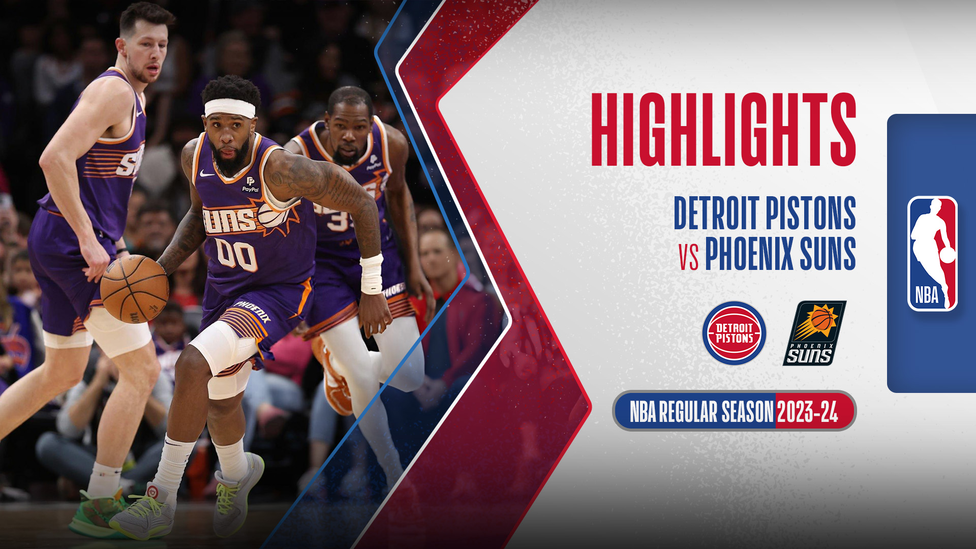 Detroit Pistons Phoenix Suns Highlights 15/2 FPT Play