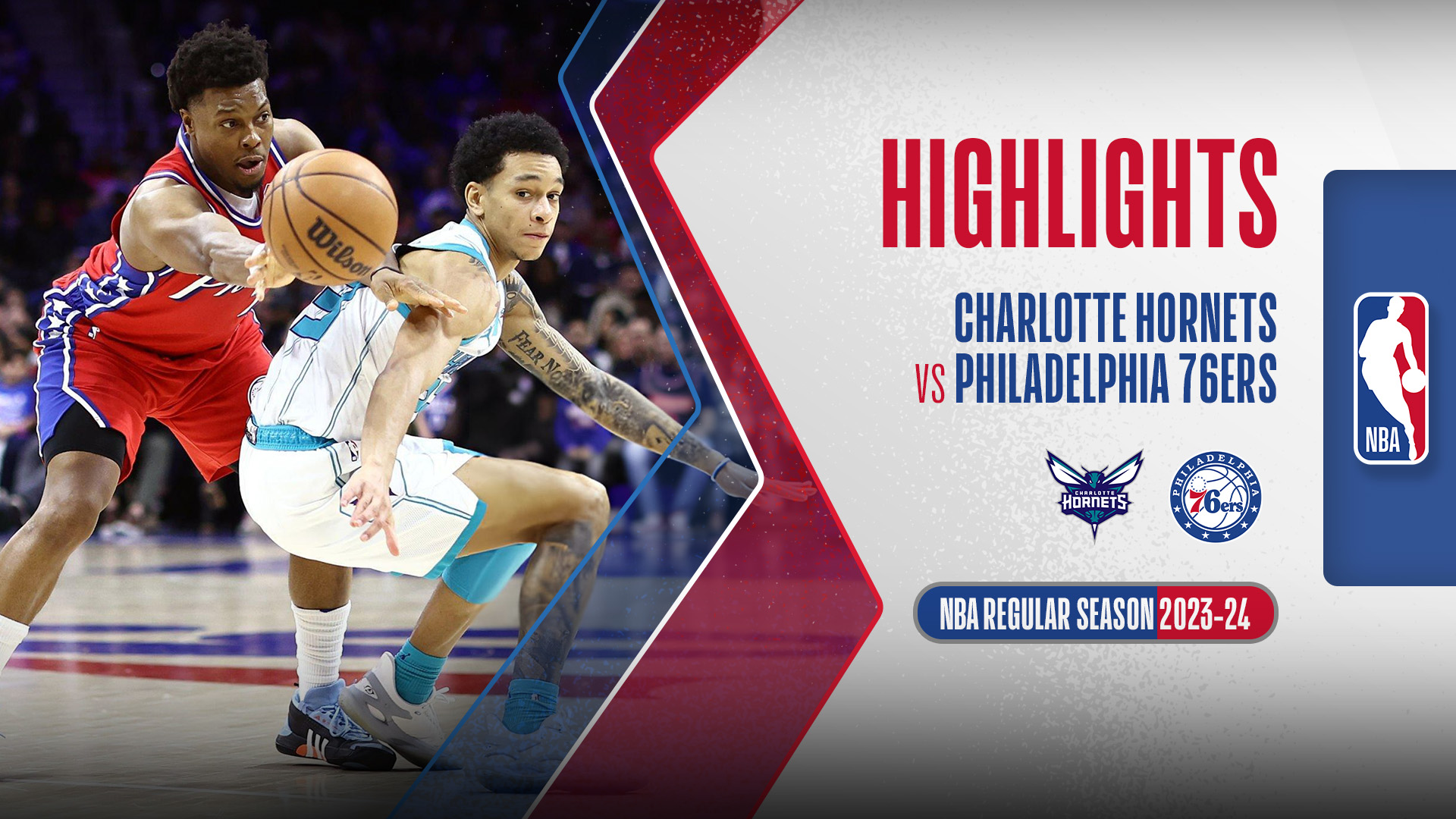 Charlotte Hornets - Philadelphia 76ers Highlights 2/3 | FPT Play