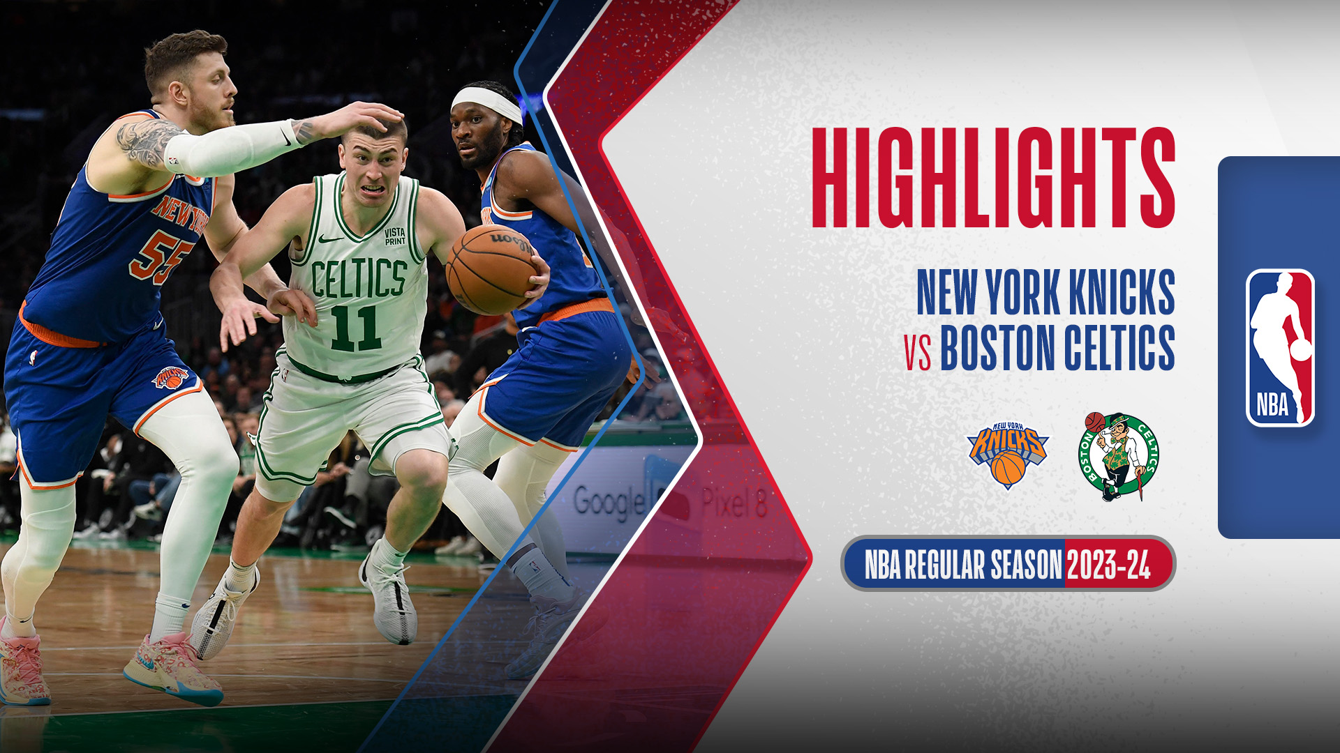 New York Knicks - Boston Celtics Highlights 12/4 | FPT Play