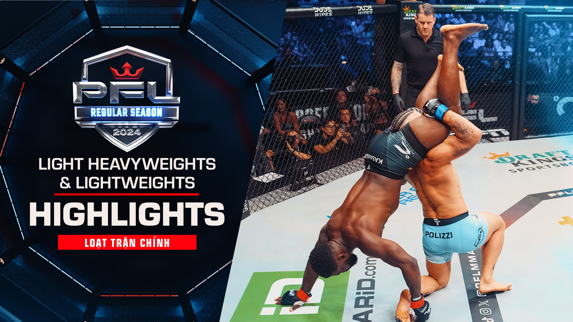 PFL Regular Season 2024: Light Heavyweights & Lightweights Highlights ...