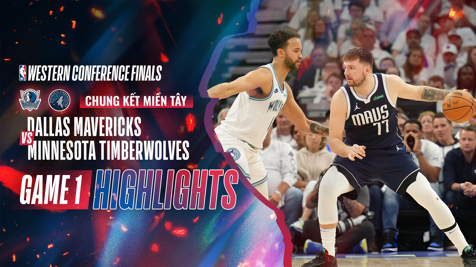 Dallas Mavericks - Minnesota Timberwolves Highlights 23/5 Game 1 | FPT Play