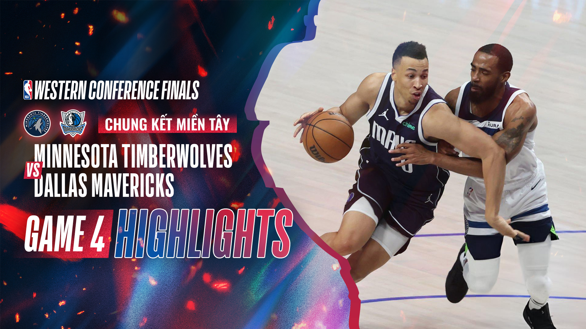 Minnesota Timberwolves - Dallas Mavericks Highlights 29/5 Game 4 | FPT Play