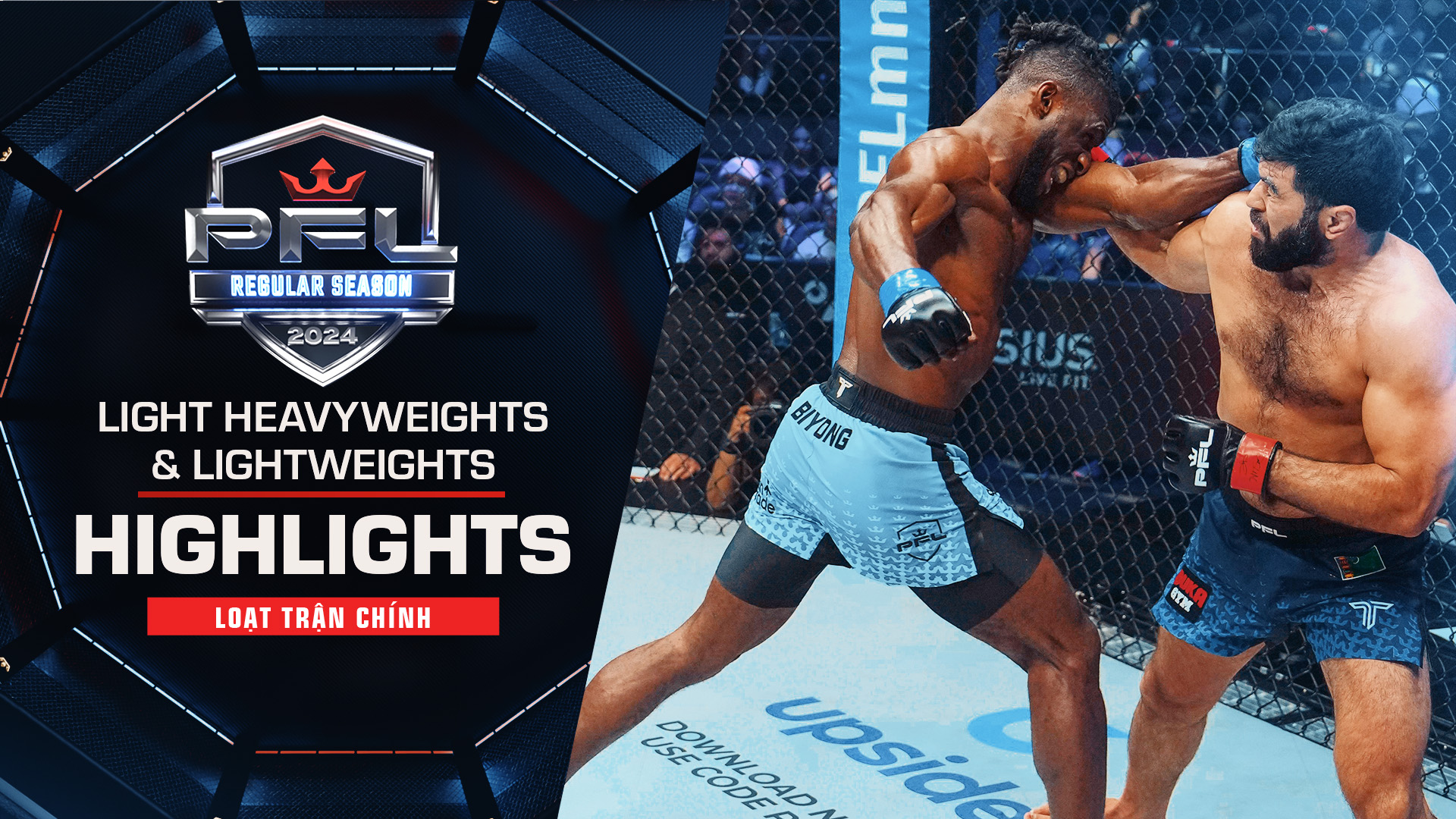 PFL Regular Season 2024: Light Heavyweights & Lightweights Highlights ...