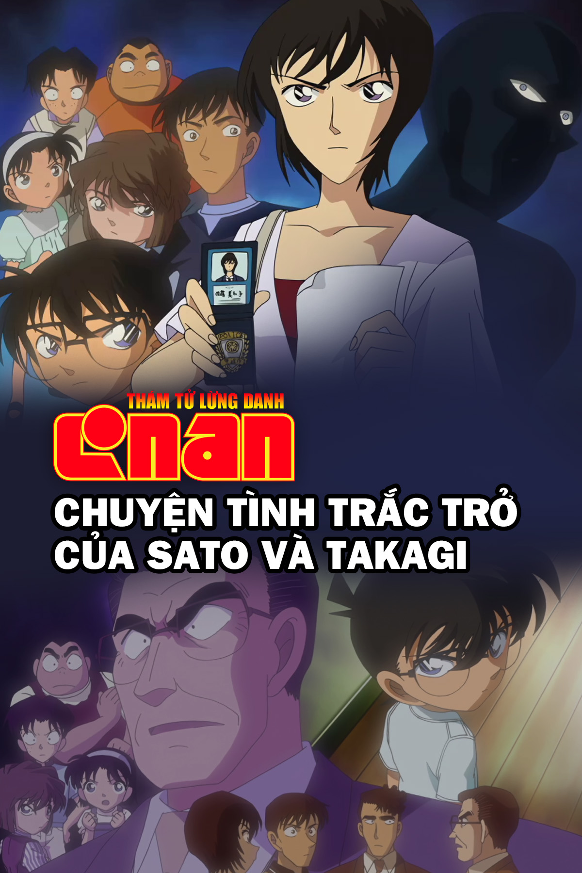 Th&aacute;m Tử Lừng Danh Conan: Chuyện T&igrave;nh Trắc Trở Của Sato V&agrave; Takagi