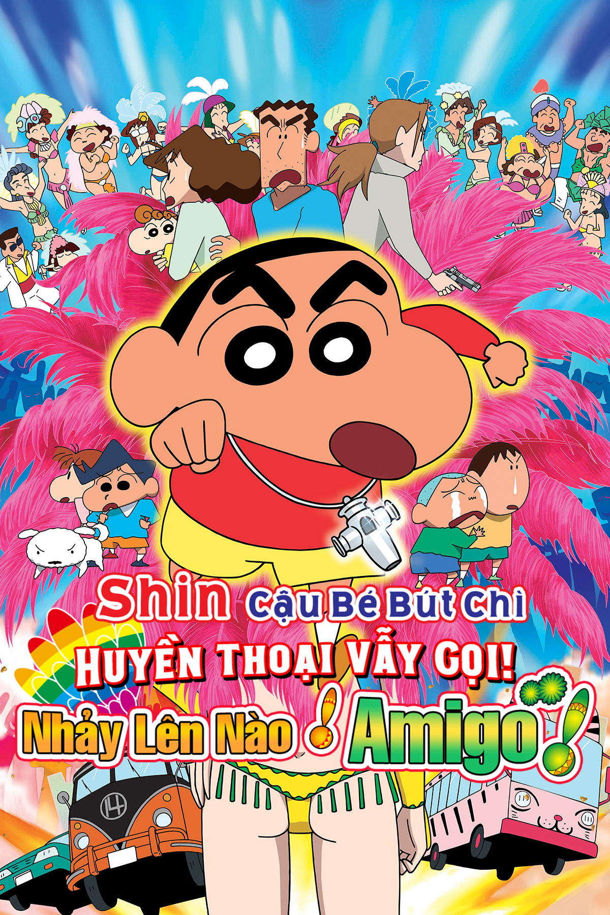 Shin - Cậu Bé Bút Chì: Huyền Thoại Vẫy Gọi! Nhảy Lên Nào! Amigo!