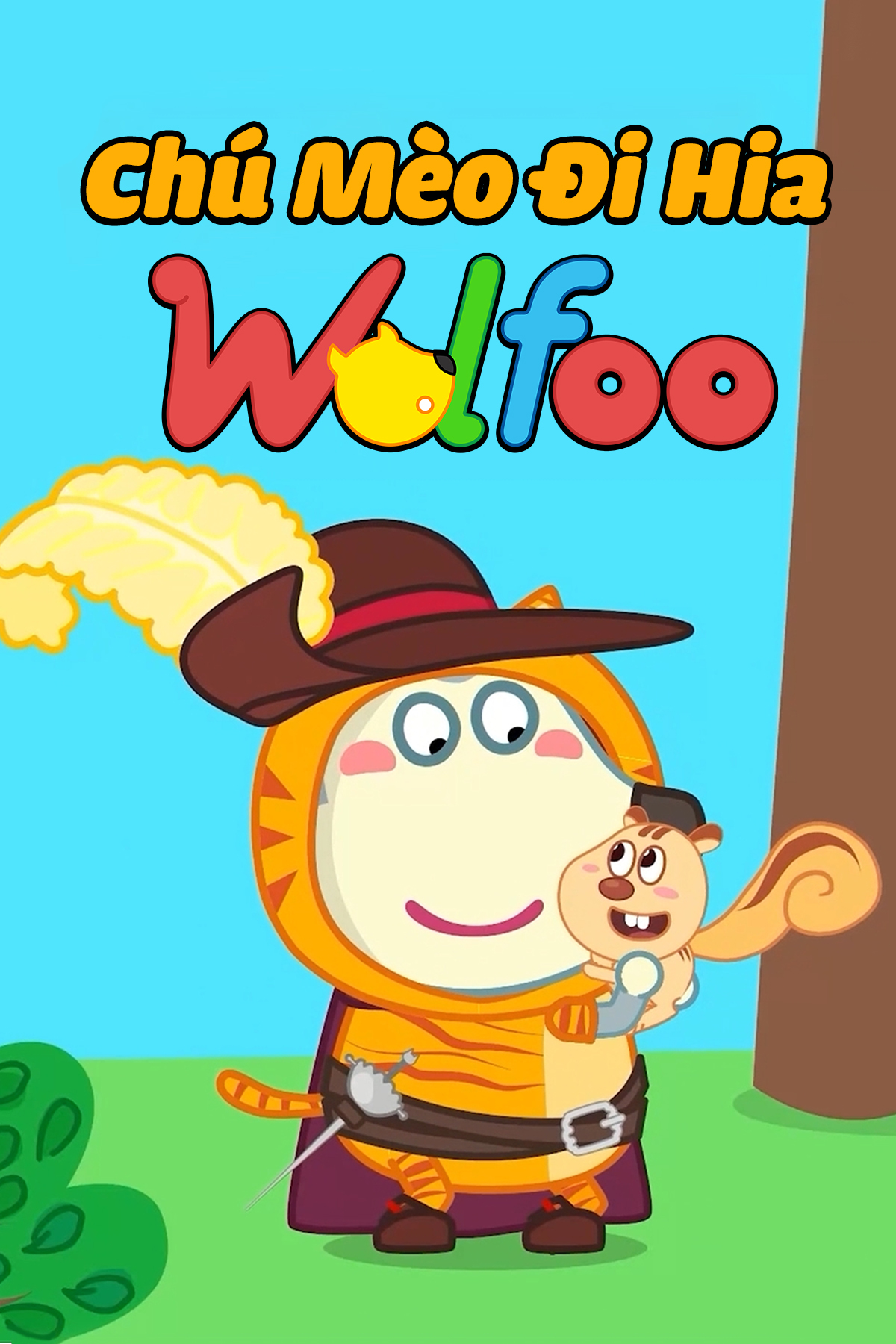 Ch&uacute; M&egrave;o Đi Hia Wolfoo
