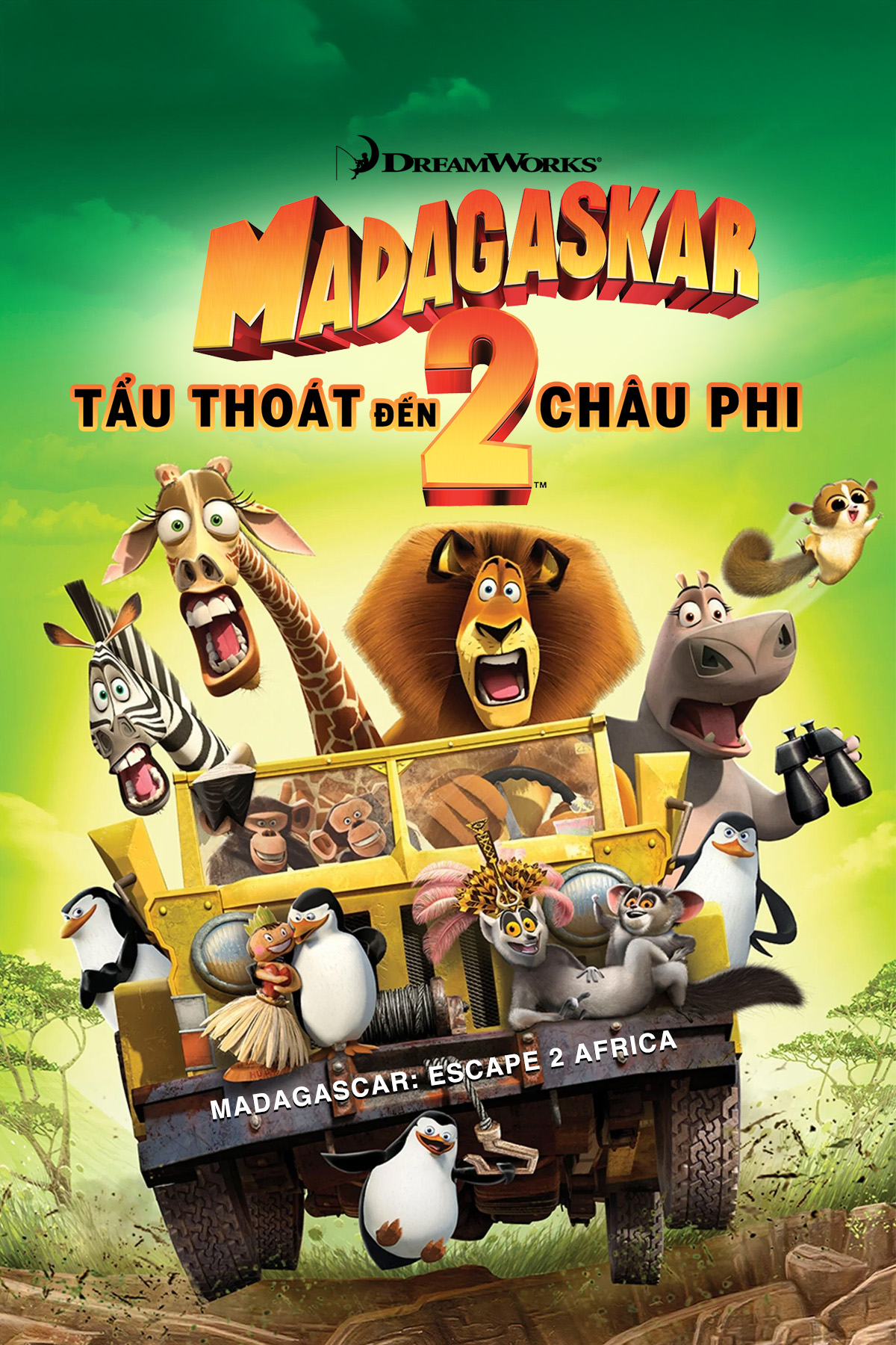 Madagascar 2: Tẩu Tho&aacute;t Đến Ch&acirc;u Phi