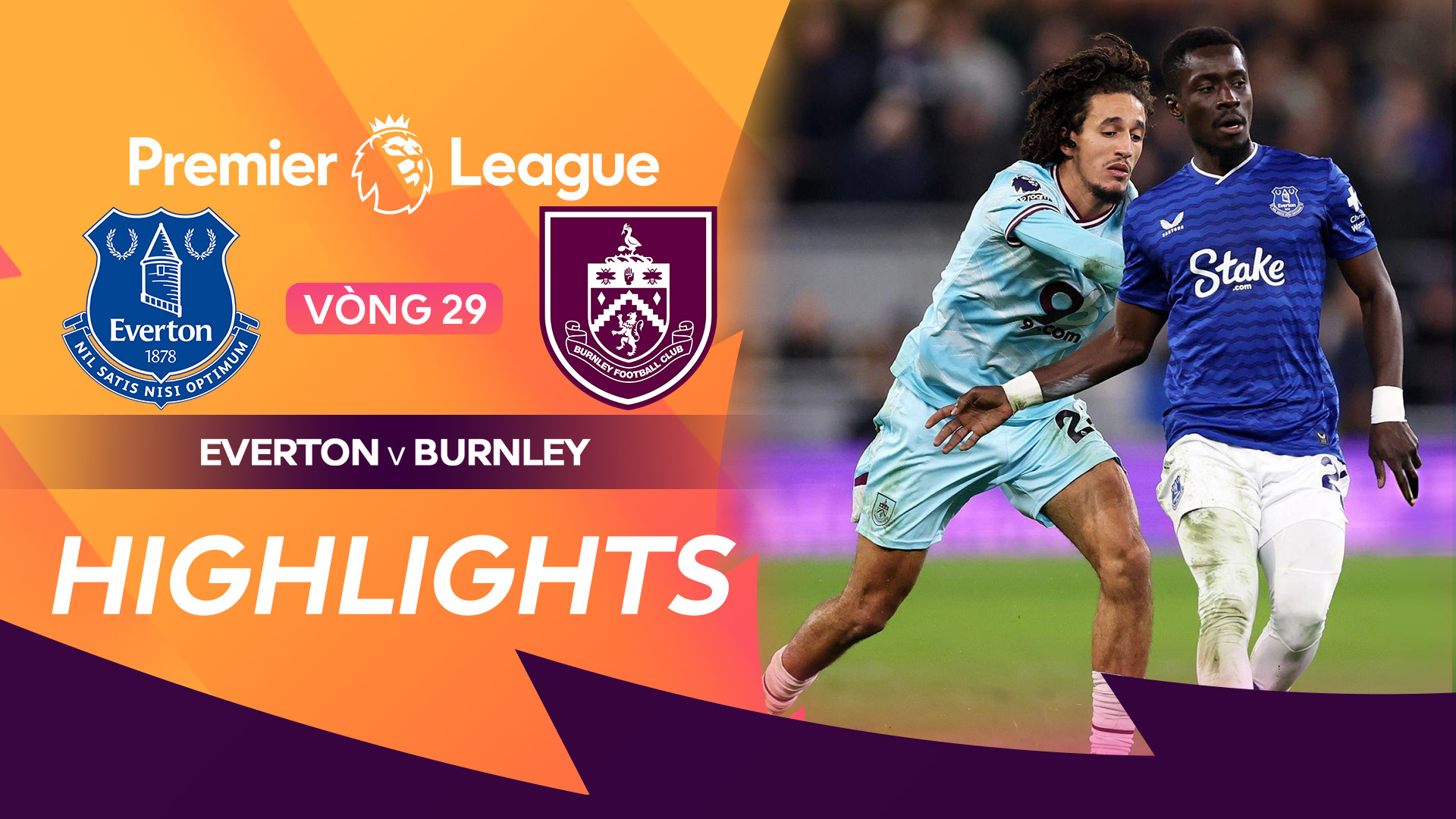 Everton - Burnley Highlights