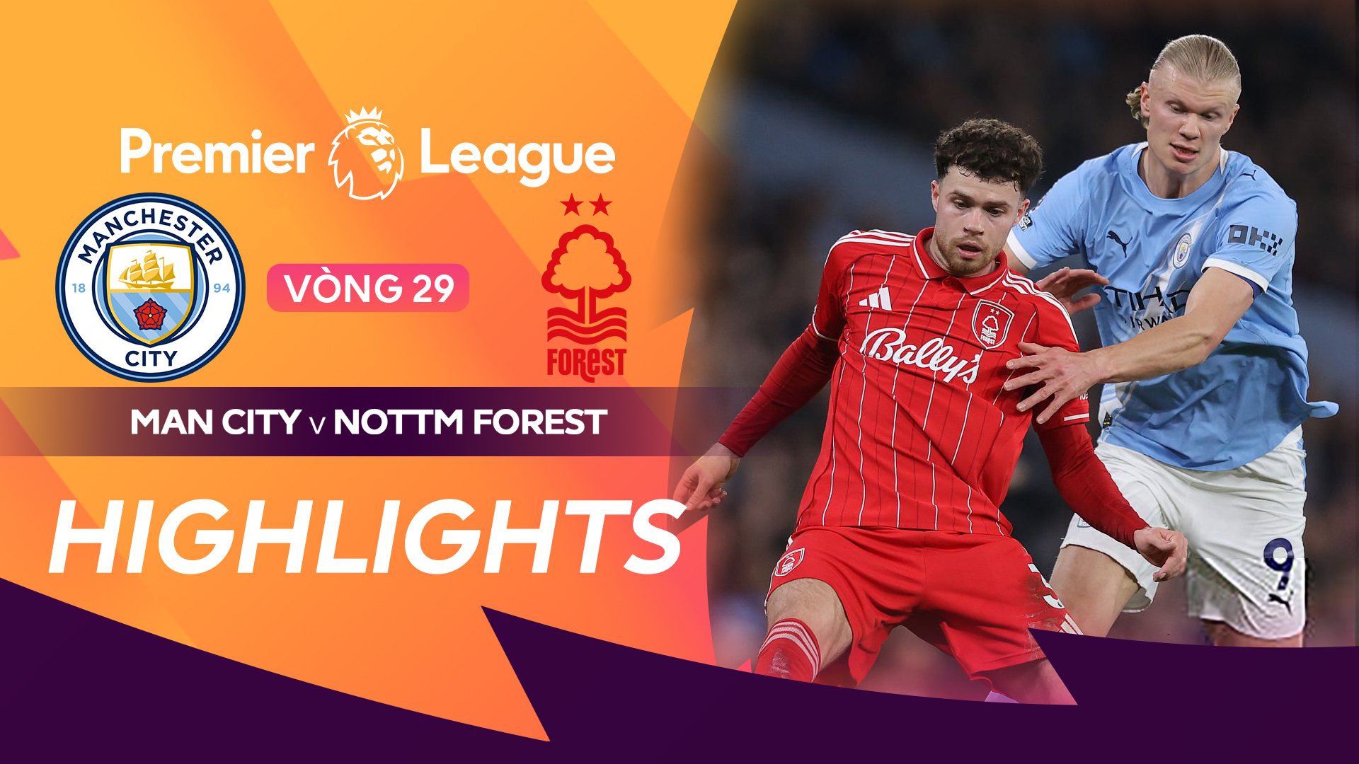Manchester City - Nottingham Forest Highlights