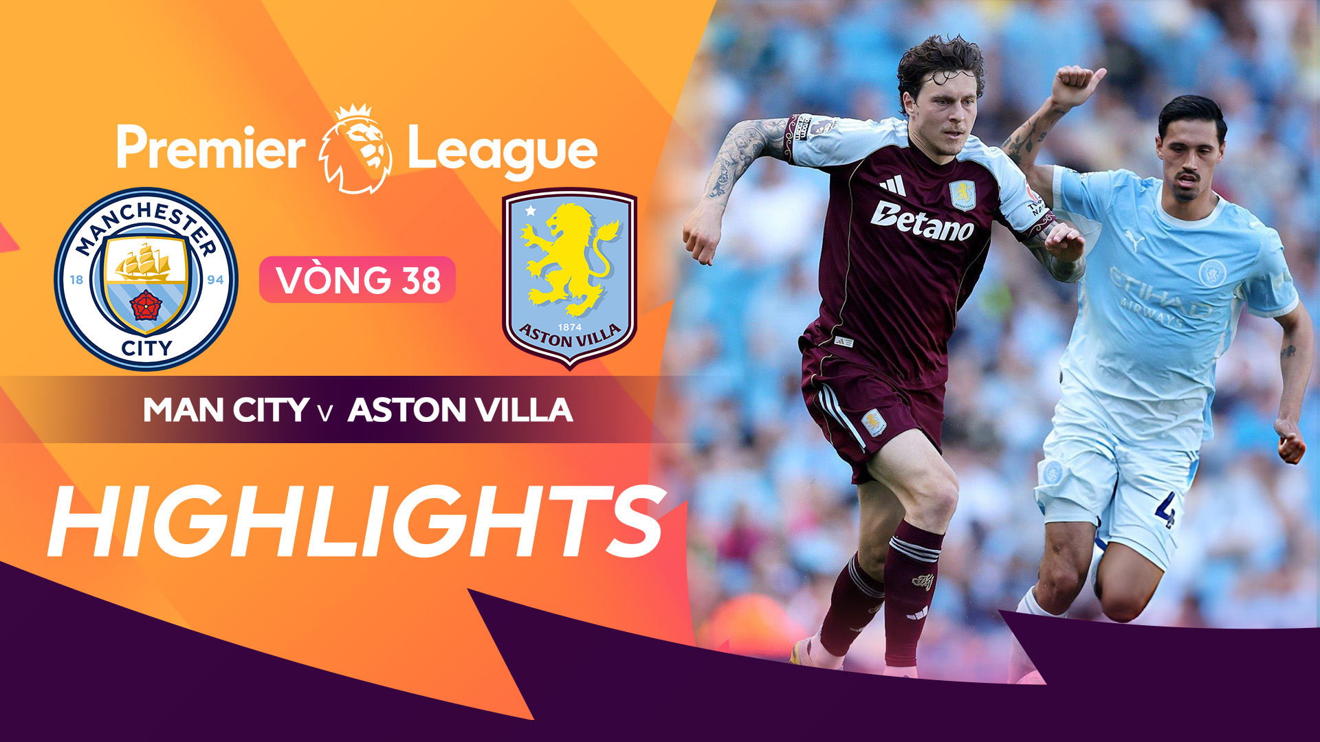 Manchester City - Aston Villa Highlights